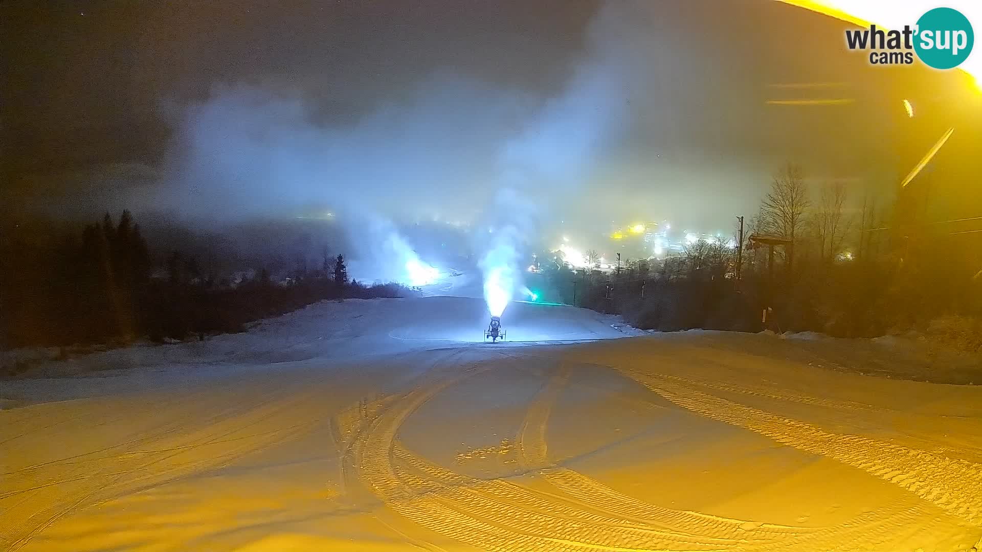 Webcam Bohinjska Bistrica – Vista live dalla stazione sciistica Kozji Hrbet
