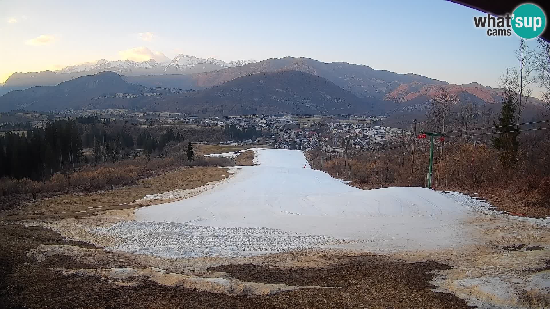 Webcam Bohinjska Bistrica – Vista live dalla stazione sciistica Kozji Hrbet