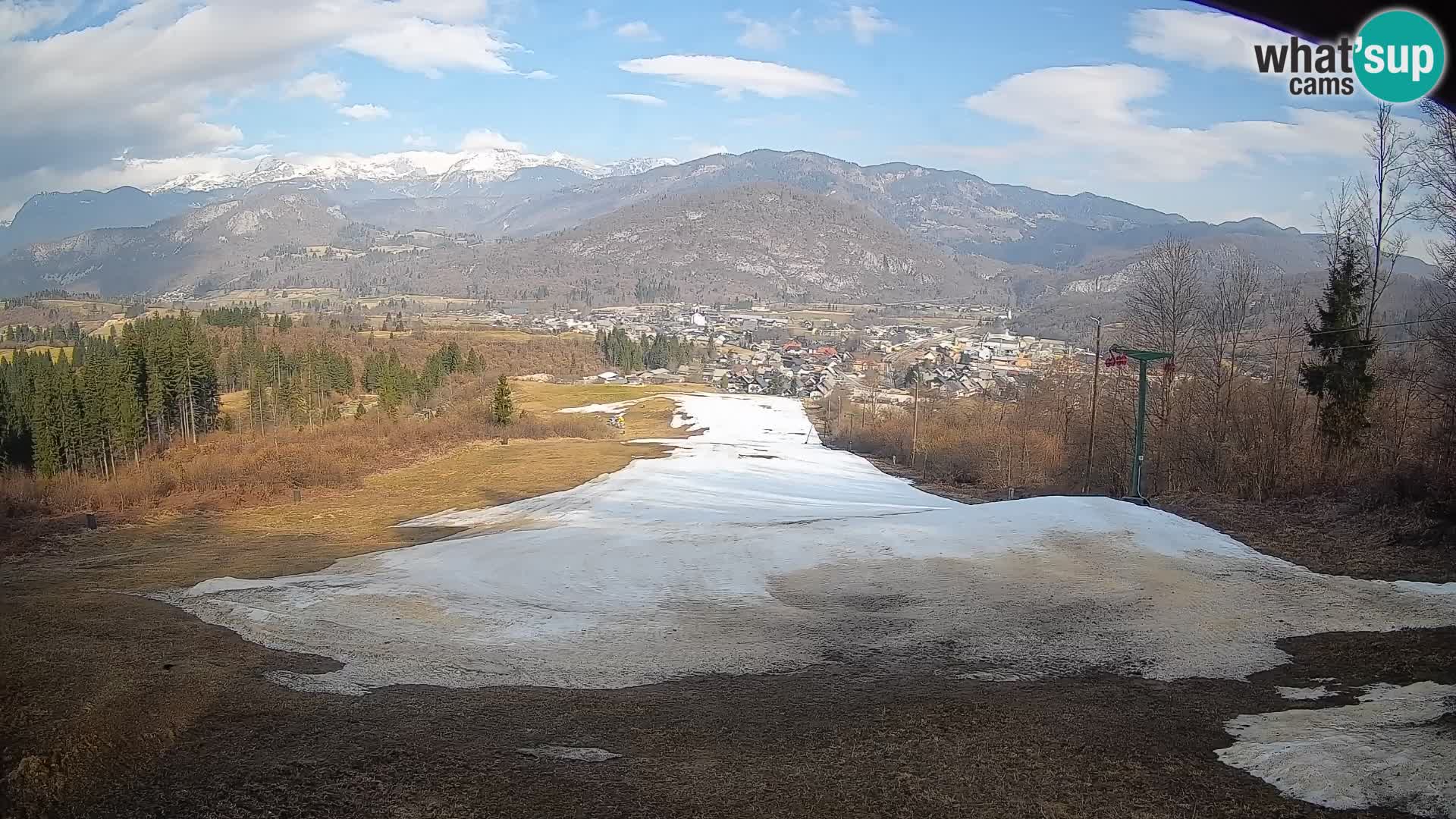 Webcam Bohinjska Bistrica – Vue en direct depuis la station de ski Kozji Hrbet