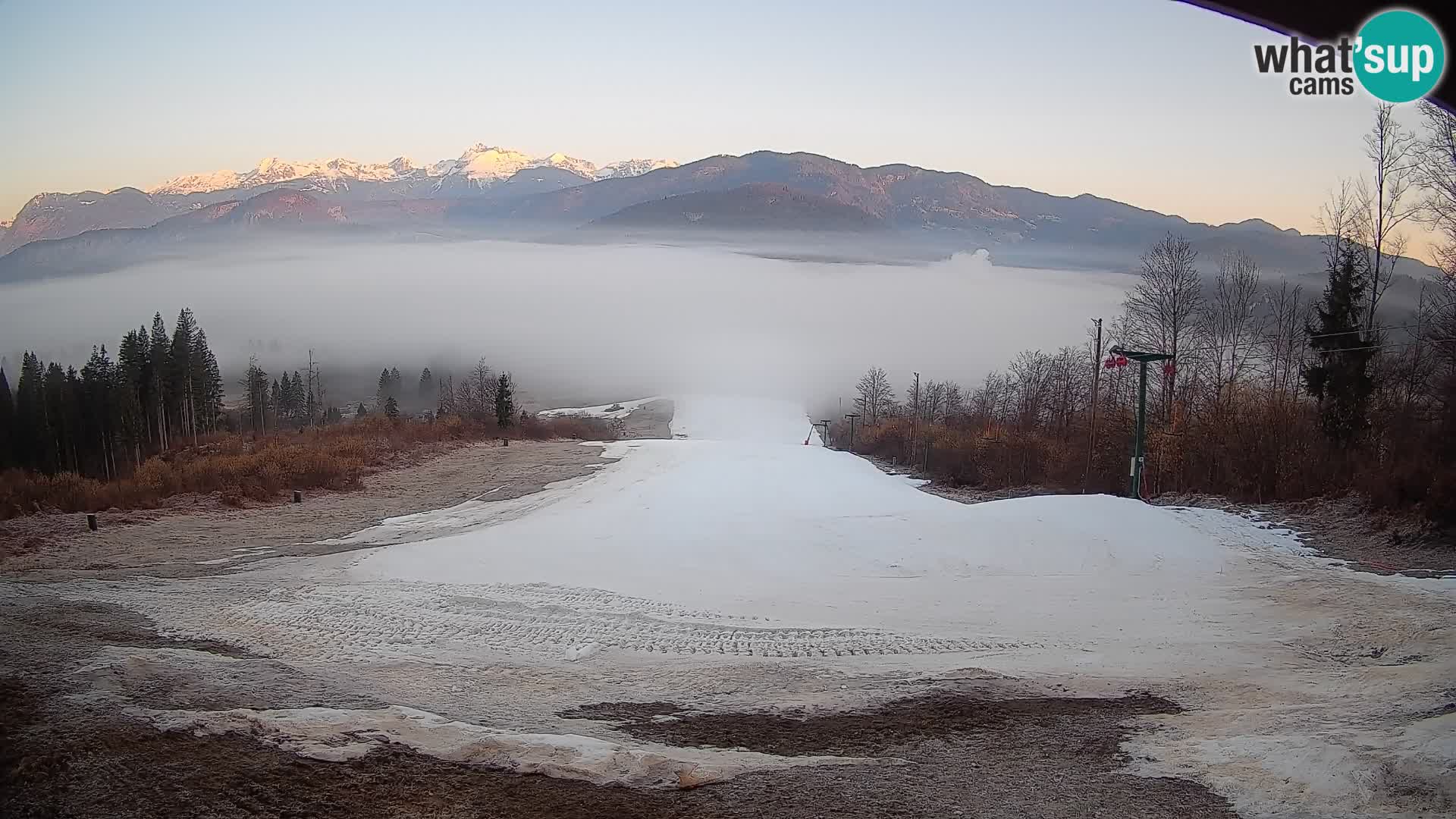 Cámara en vivo Bohinjska Bistrica – Vista en directo desde la estación de esquí Kozji Hrbet