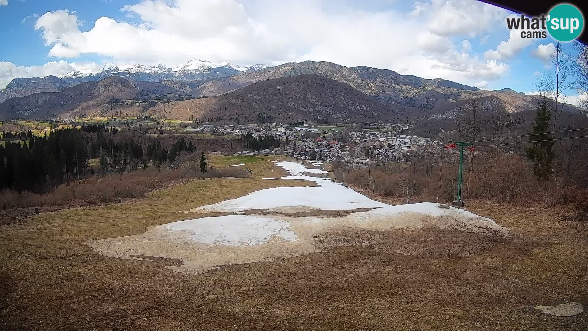 Spletna kamera Bohinjska Bistrica – Pogled v živo s smučišča Kozji Hrbet