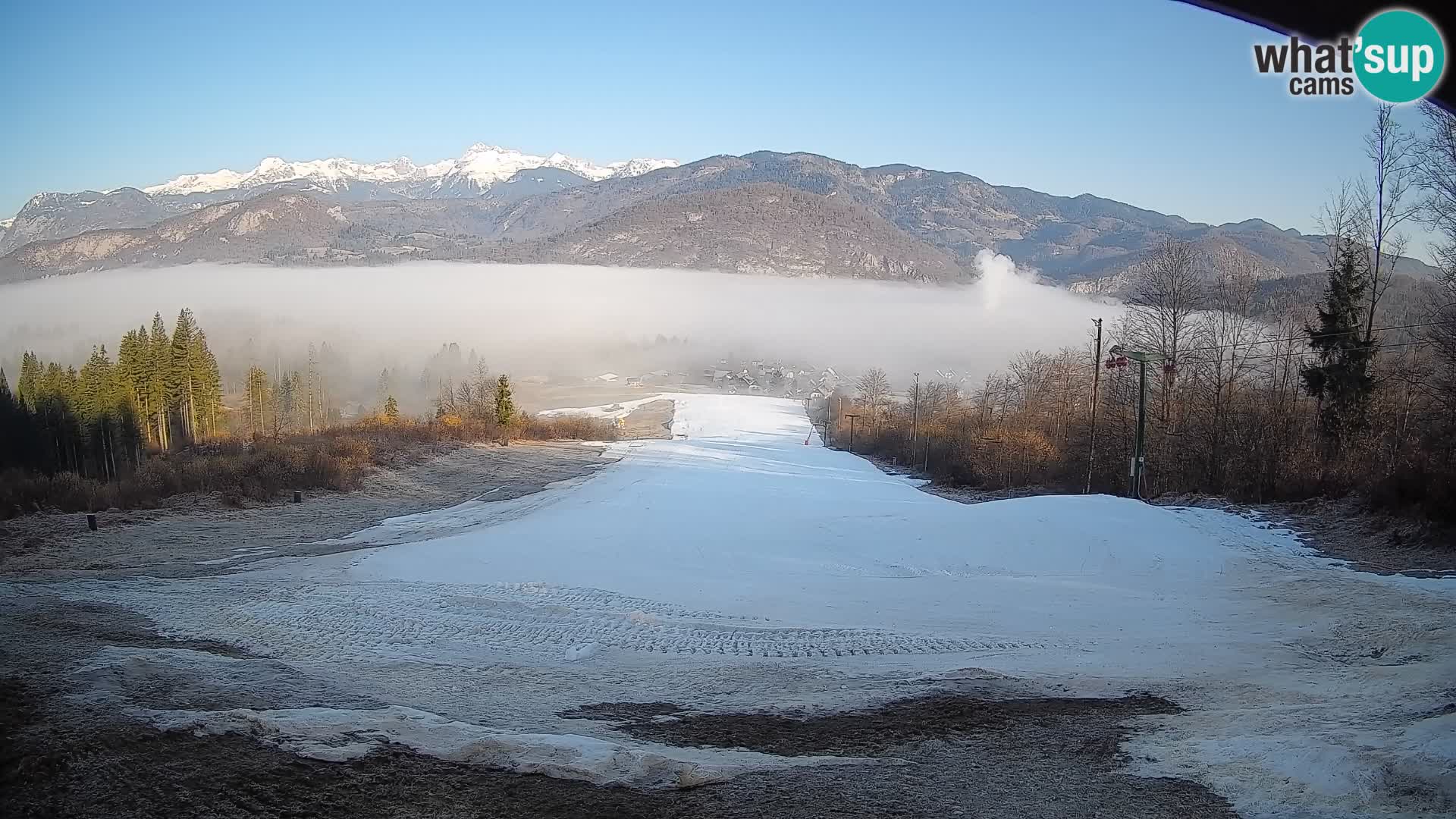 Webcam Bohinjska Bistrica – Vista live dalla stazione sciistica Kozji Hrbet