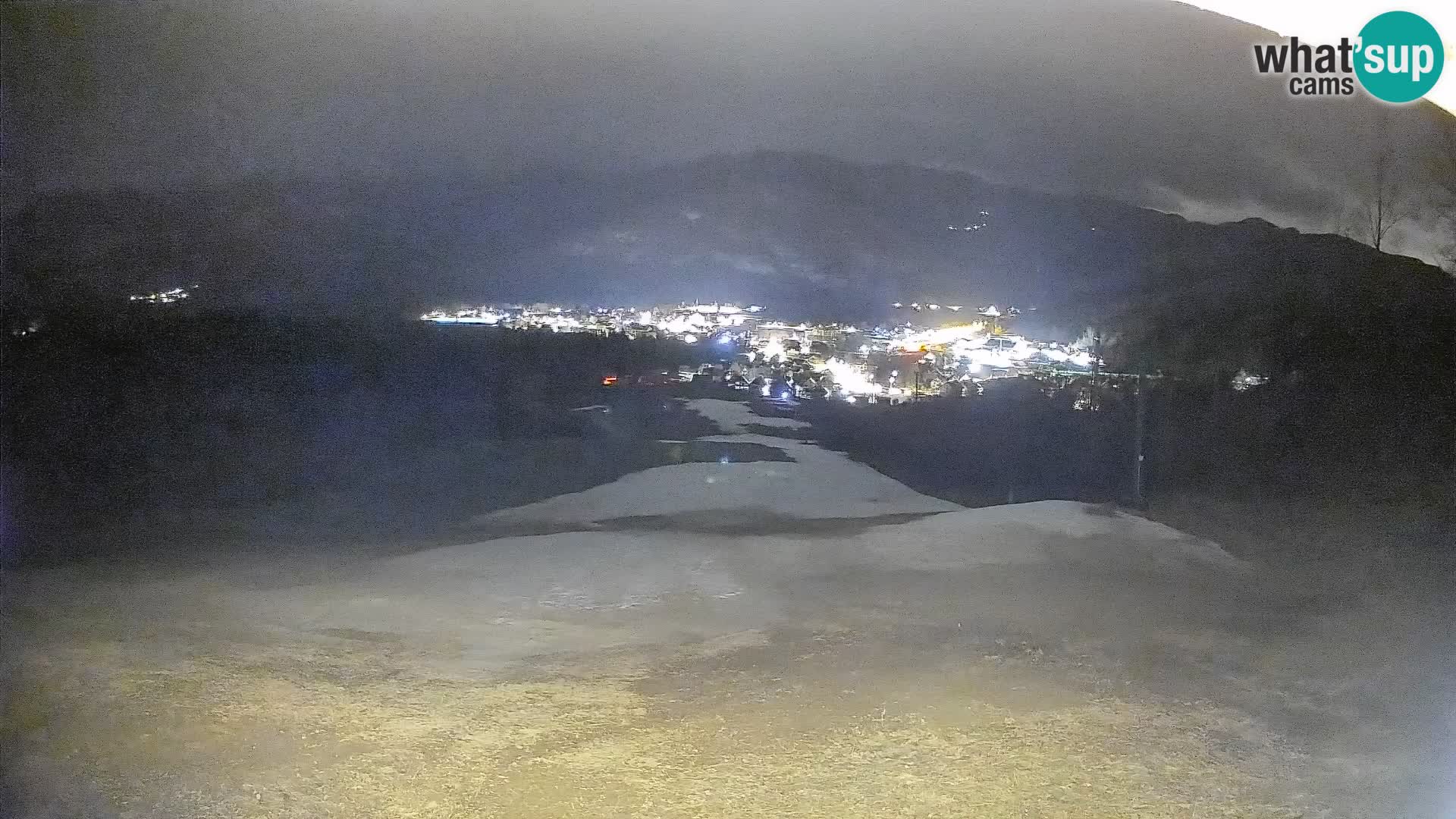 Spletna kamera Bohinjska Bistrica – Pogled v živo s smučišča Kozji Hrbet