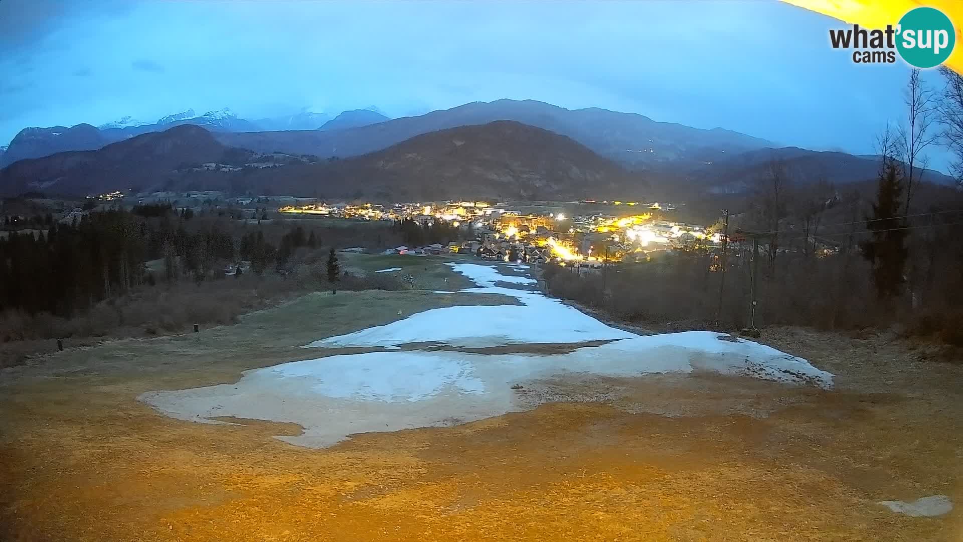 Webcam Bohinjska Bistrica – Vue en direct depuis la station de ski Kozji Hrbet
