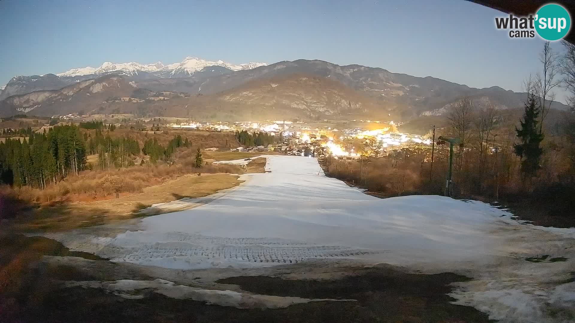 Webcam Bohinjska Bistrica – Vista live dalla stazione sciistica Kozji Hrbet