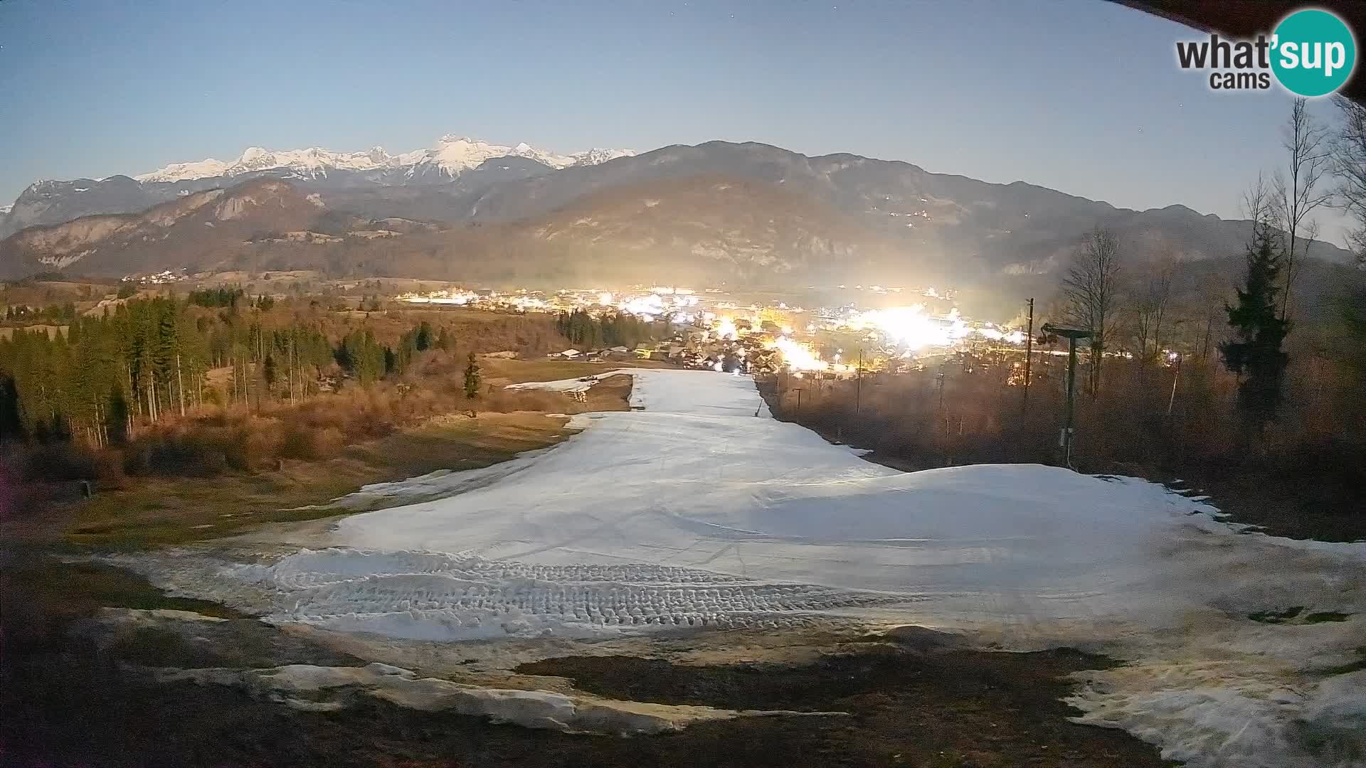 Webcam Bohinjska Bistrica – Live View from Kozji Hrbet Ski Station