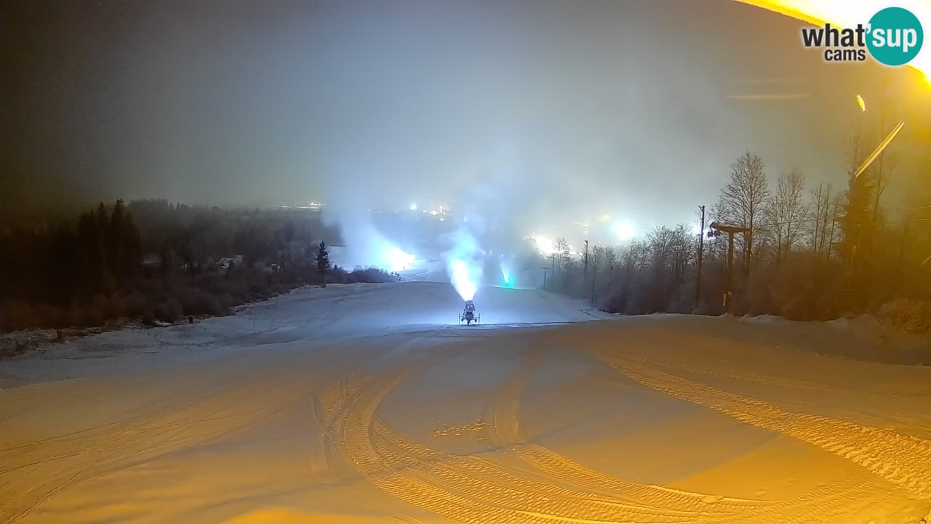 Webcam Bohinjska Bistrica – Live View from Kozji Hrbet Ski Station