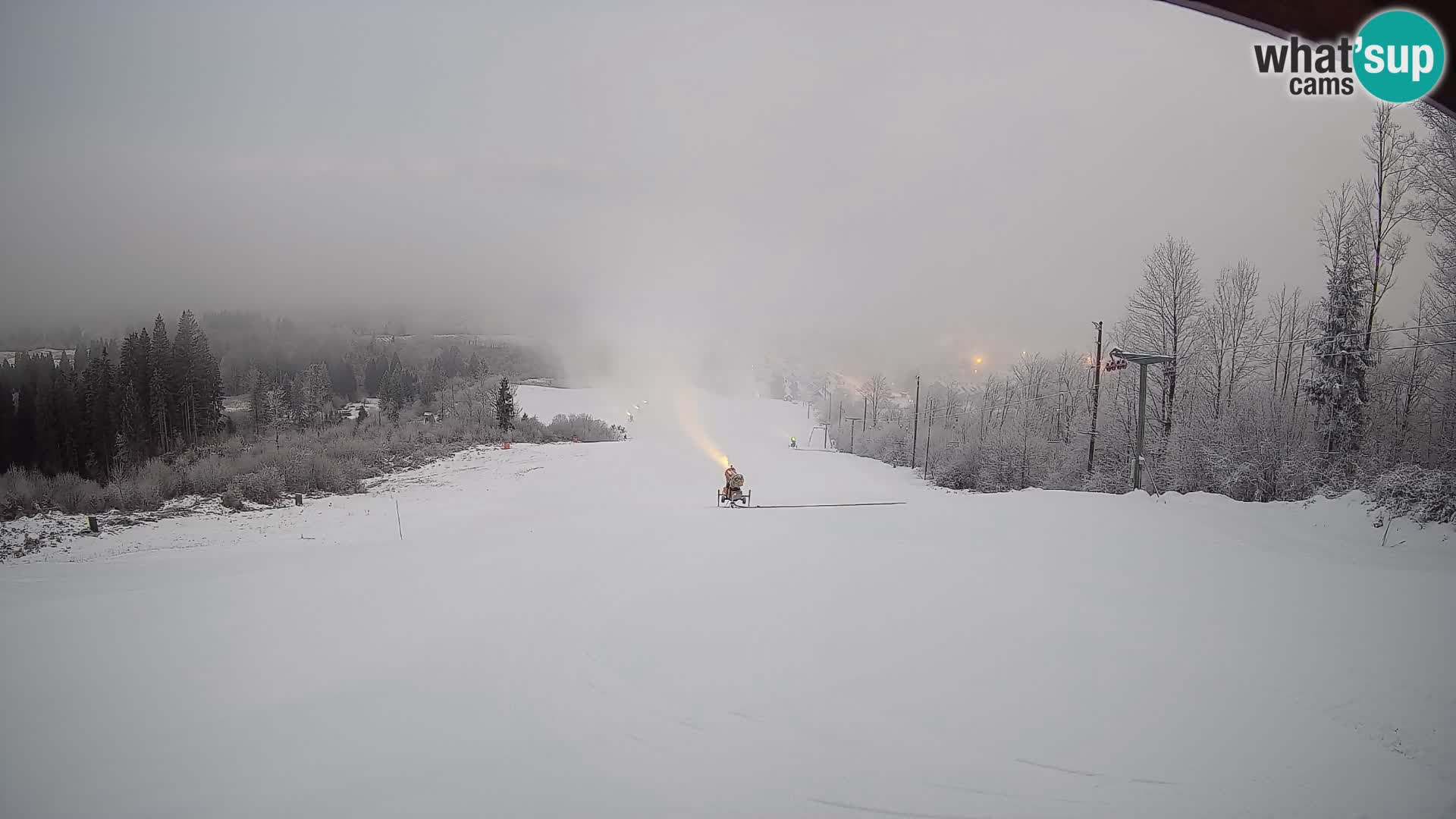 Webcam Bohinjska Bistrica – Live View from Kozji Hrbet Ski Station