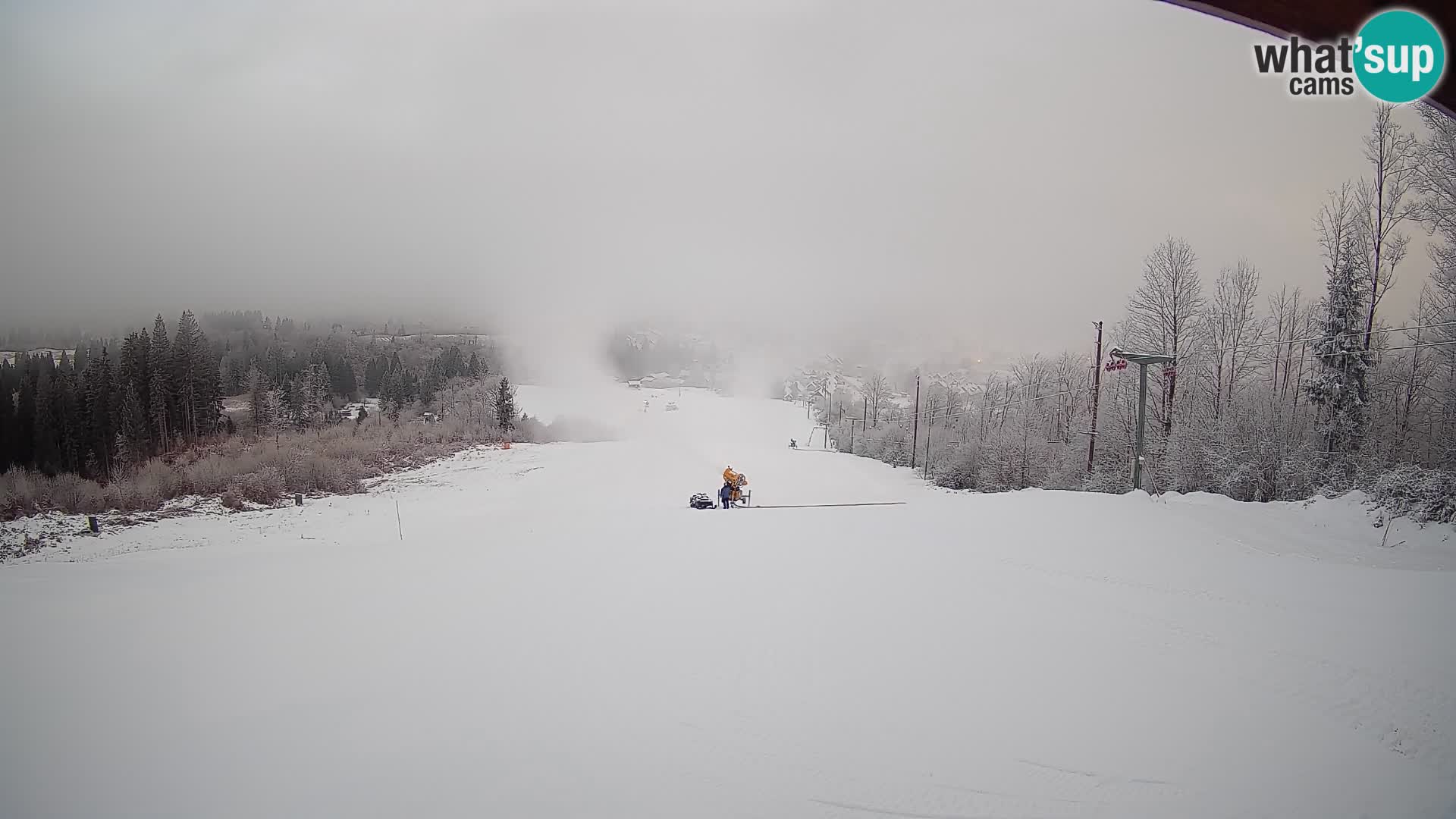 Livekamera Bohinjska Bistrica – Liveblick von der Skistation Kozji Hrbet