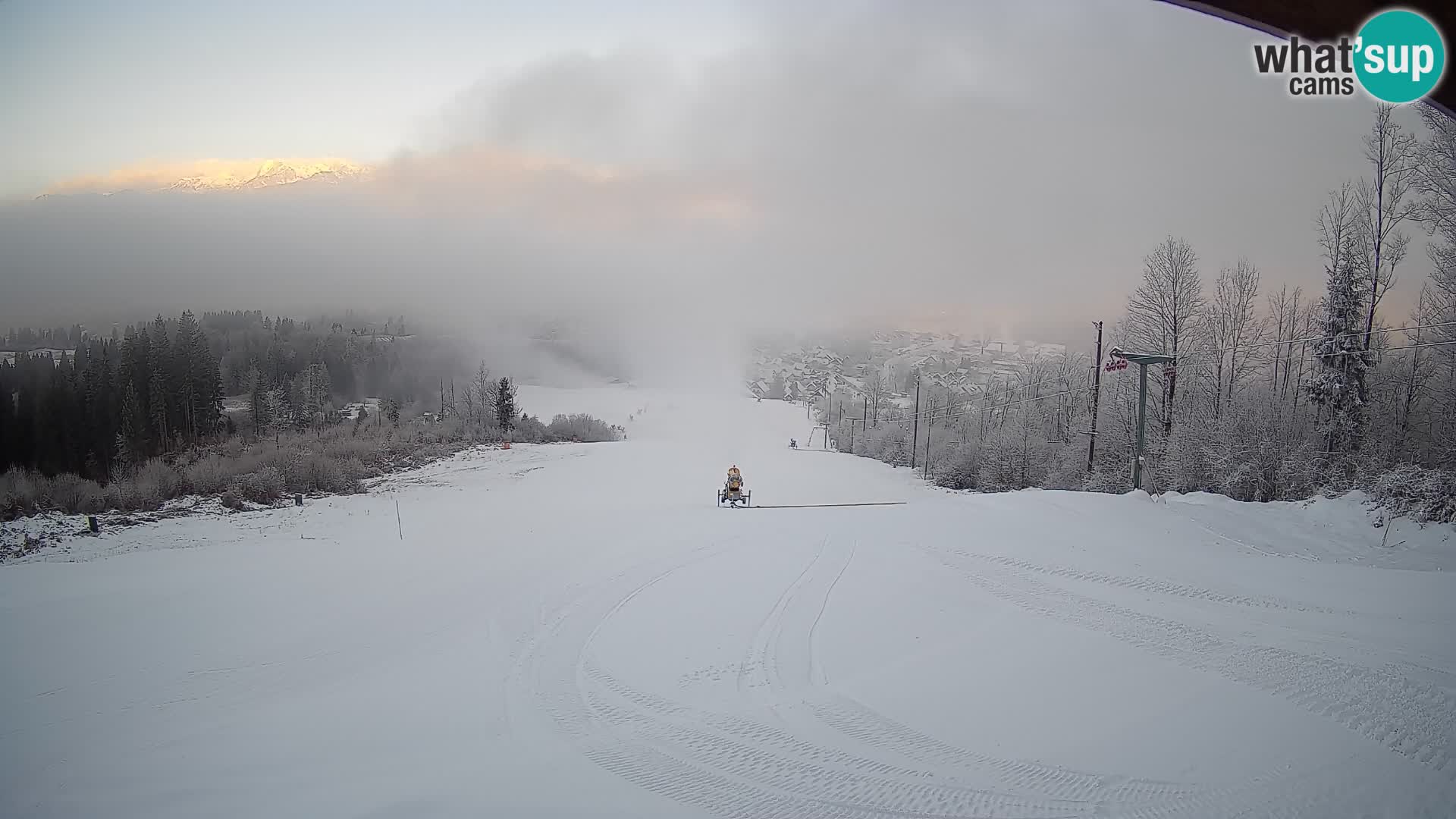 Livekamera Bohinjska Bistrica – Liveblick von der Skistation Kozji Hrbet