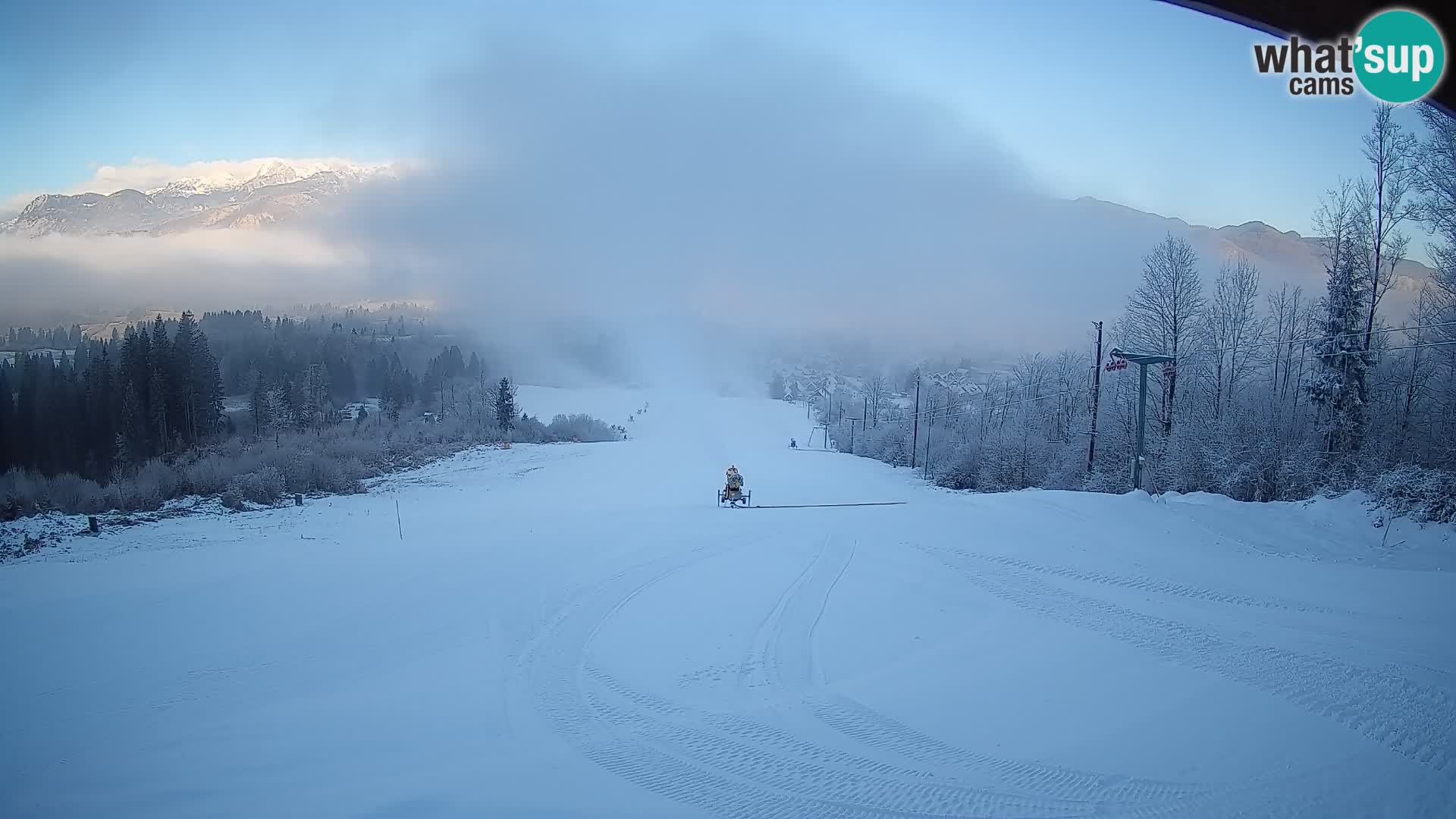 Webcam Bohinjska Bistrica – Vue en direct depuis la station de ski Kozji Hrbet