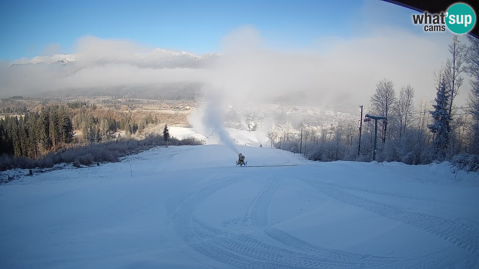 Webcam Bohinjska Bistrica – Vue en direct depuis la station de ski Kozji Hrbet
