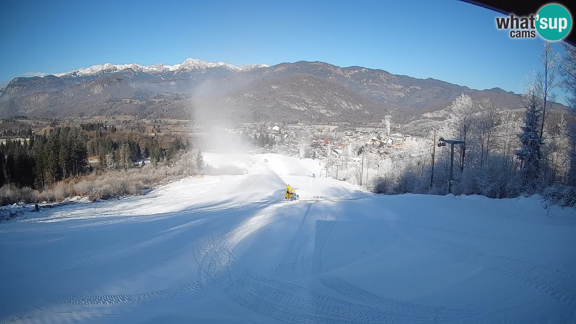 Webcam Bohinjska Bistrica – Vue en direct depuis la station de ski Kozji Hrbet
