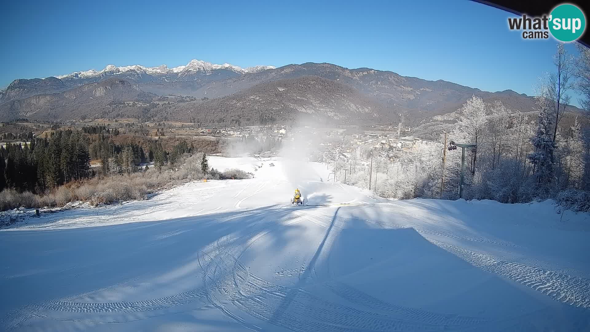 Webcam Bohinjska Bistrica – Live View from Kozji Hrbet Ski Station