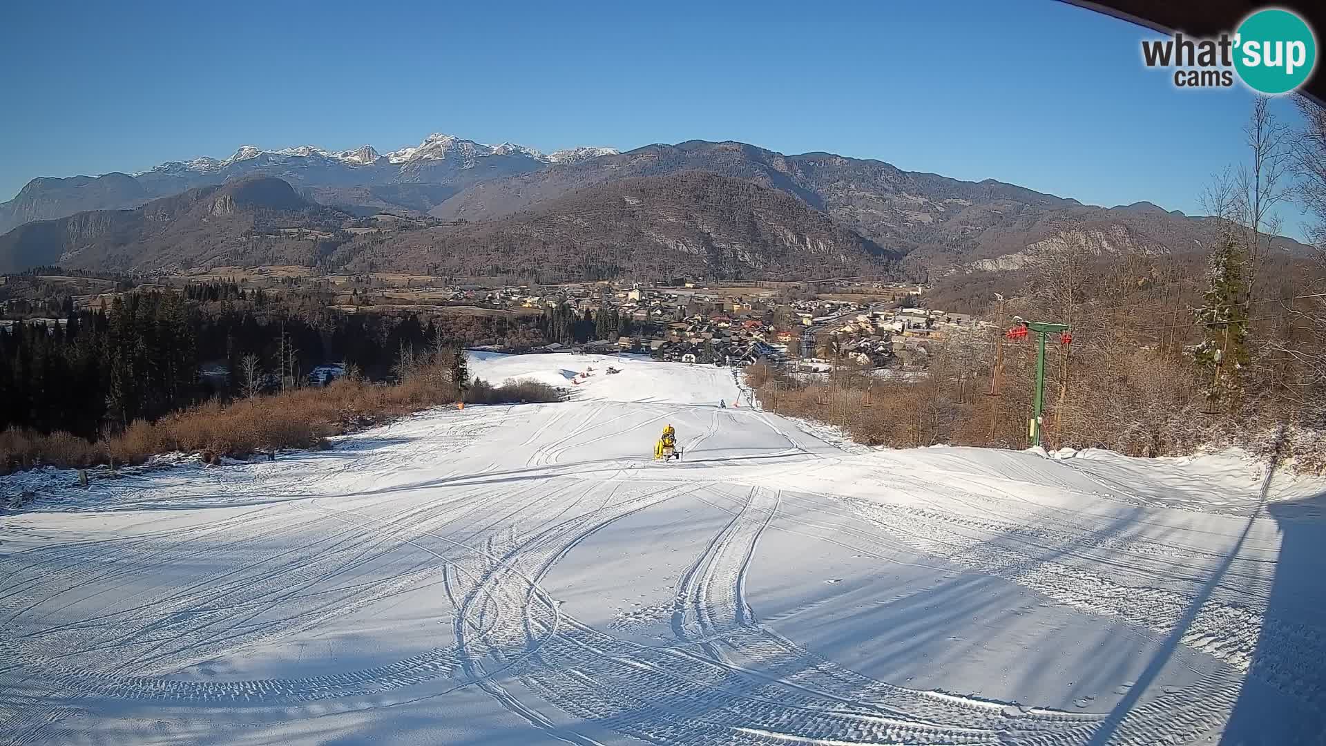 Webcam Bohinjska Bistrica – Vue en direct depuis la station de ski Kozji Hrbet