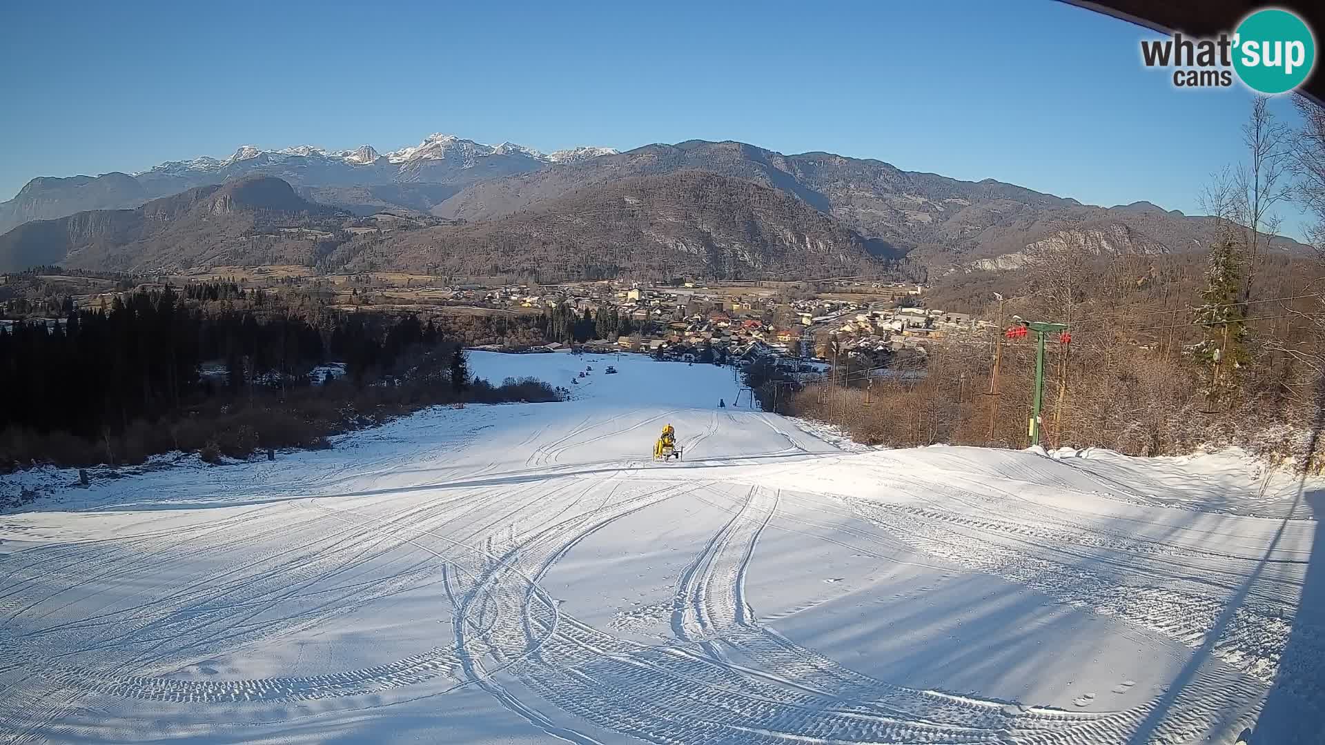 Webcam Bohinjska Bistrica – Live View from Kozji Hrbet Ski Station