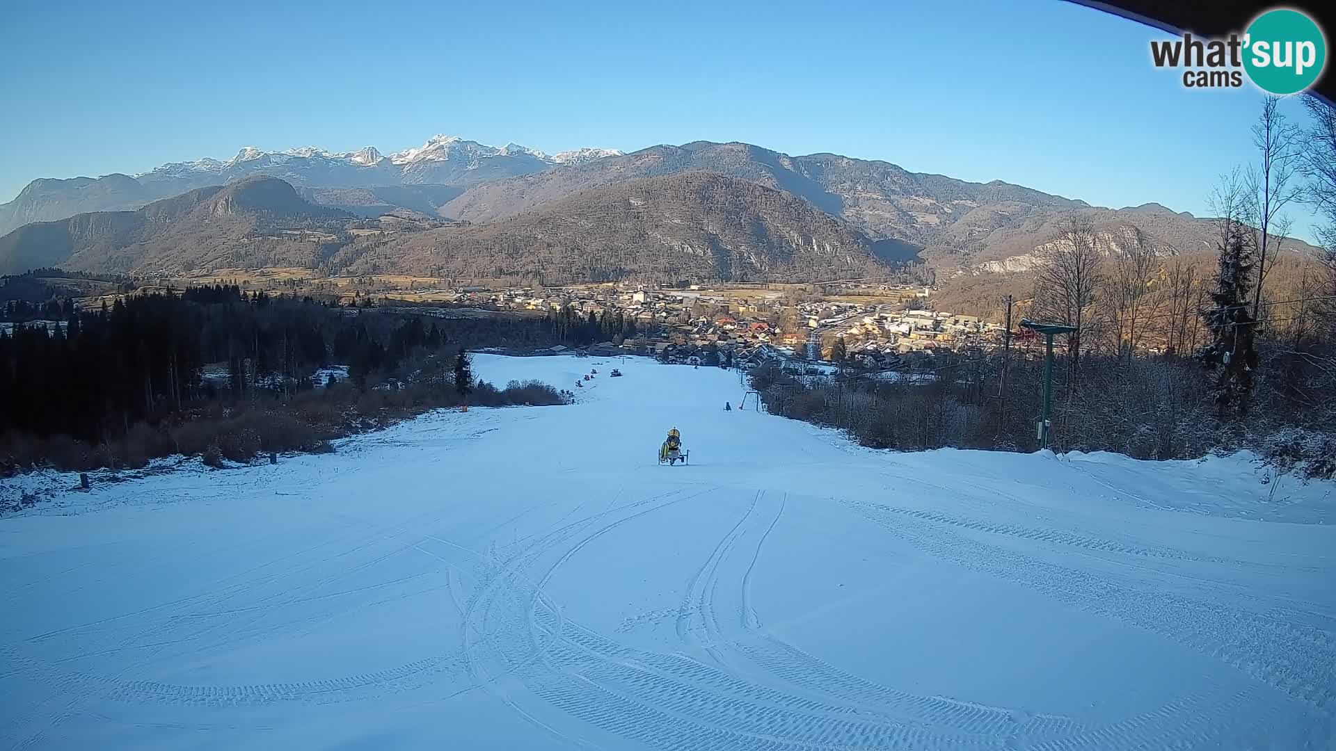 Webcam Bohinjska Bistrica – Live View from Kozji Hrbet Ski Station