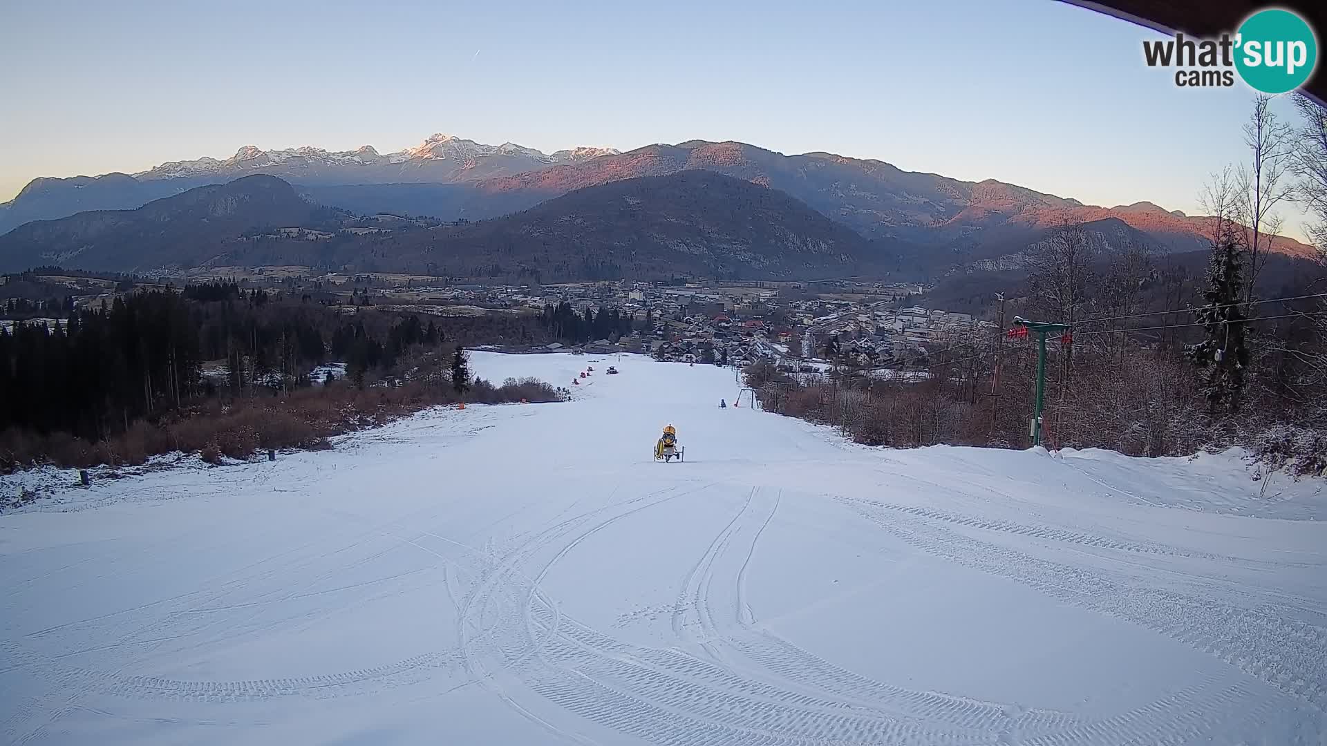 Cámara en vivo Bohinjska Bistrica – Vista en directo desde la estación de esquí Kozji Hrbet