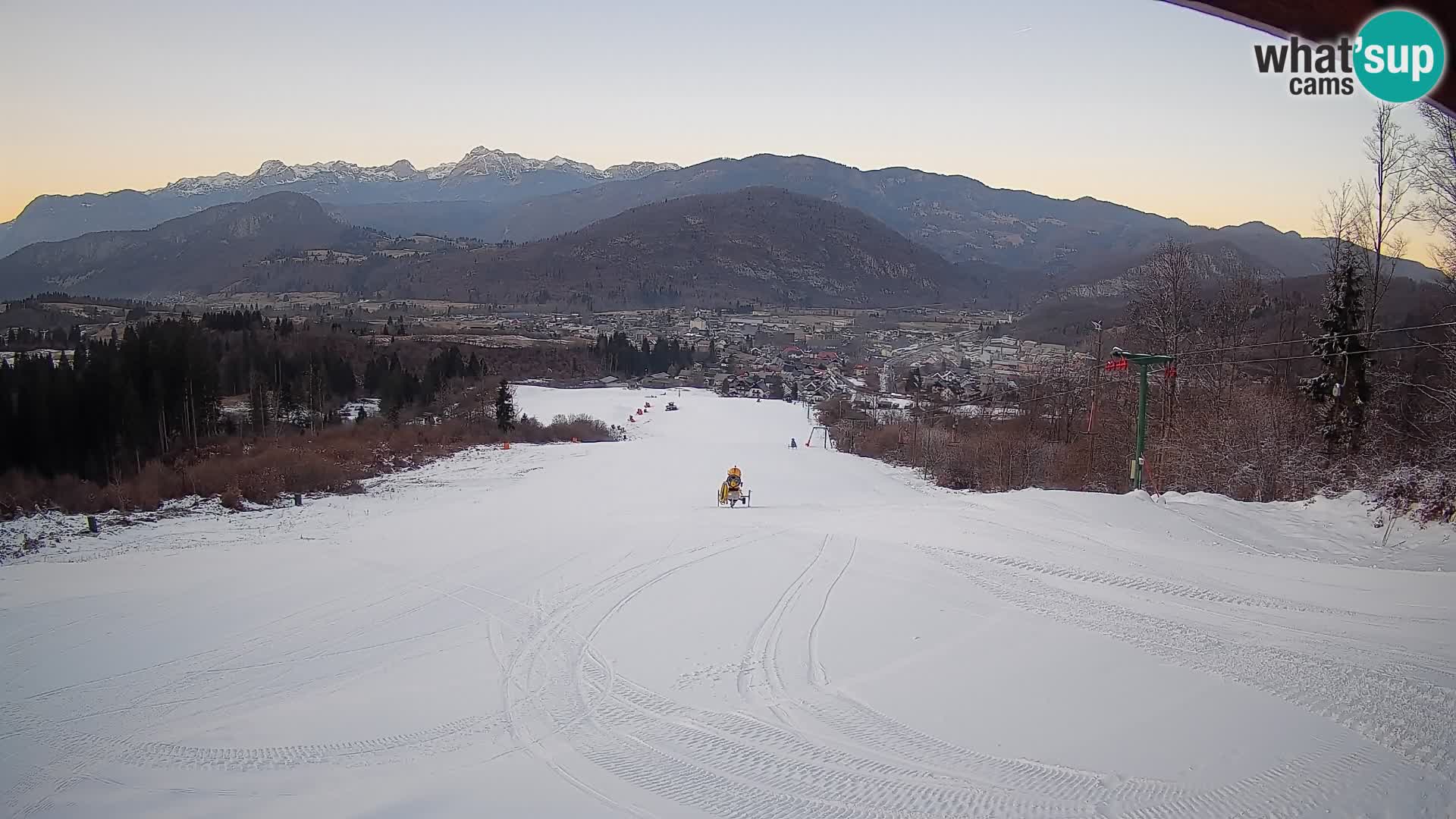 Cámara en vivo Bohinjska Bistrica – Vista en directo desde la estación de esquí Kozji Hrbet
