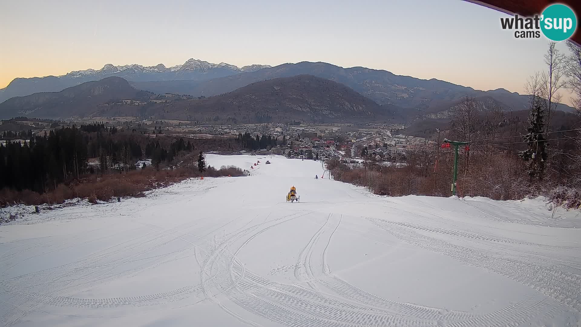 Webcam Bohinjska Bistrica – Vue en direct depuis la station de ski Kozji Hrbet