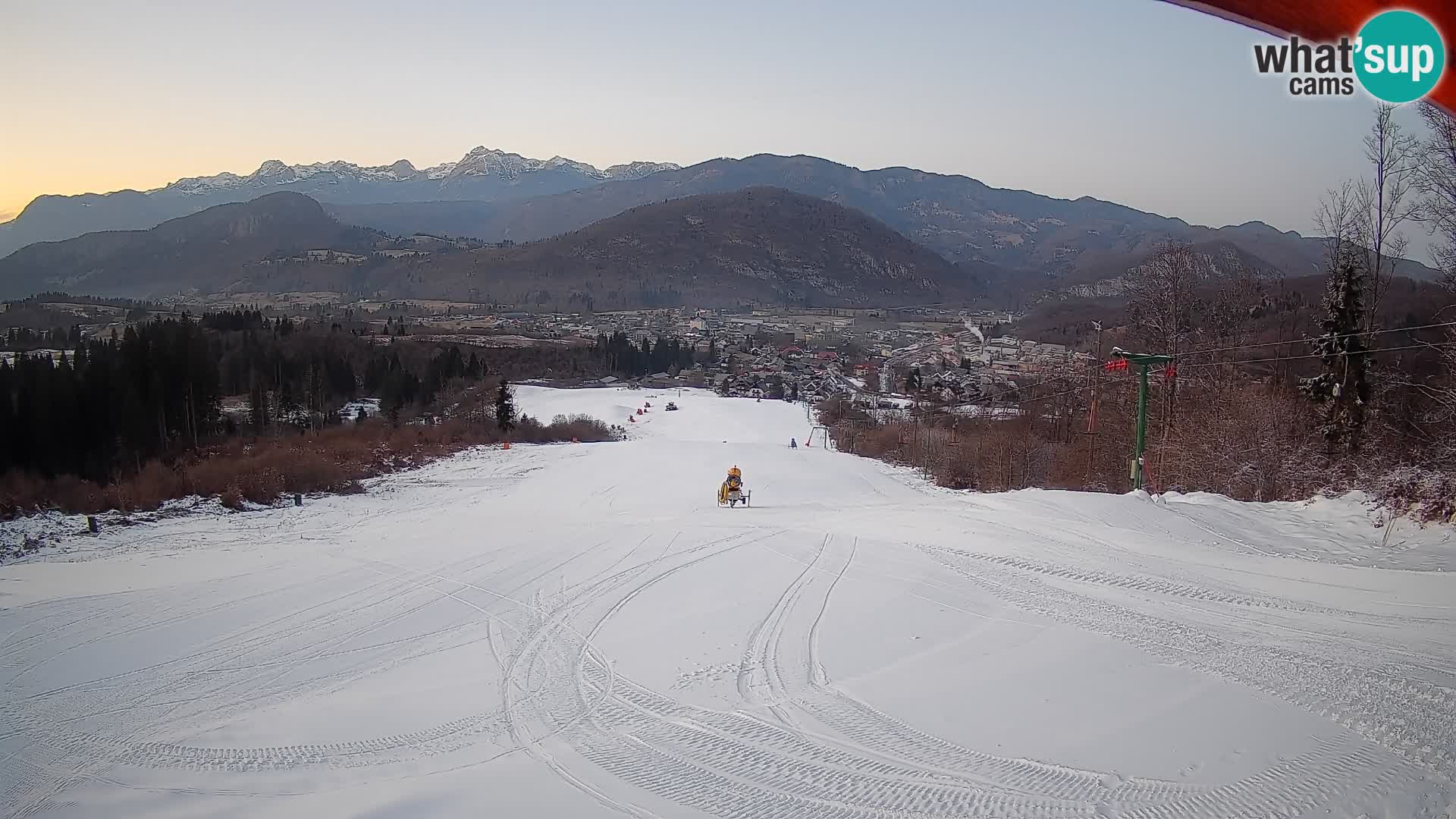 Webcam Bohinjska Bistrica – Vista live dalla stazione sciistica Kozji Hrbet