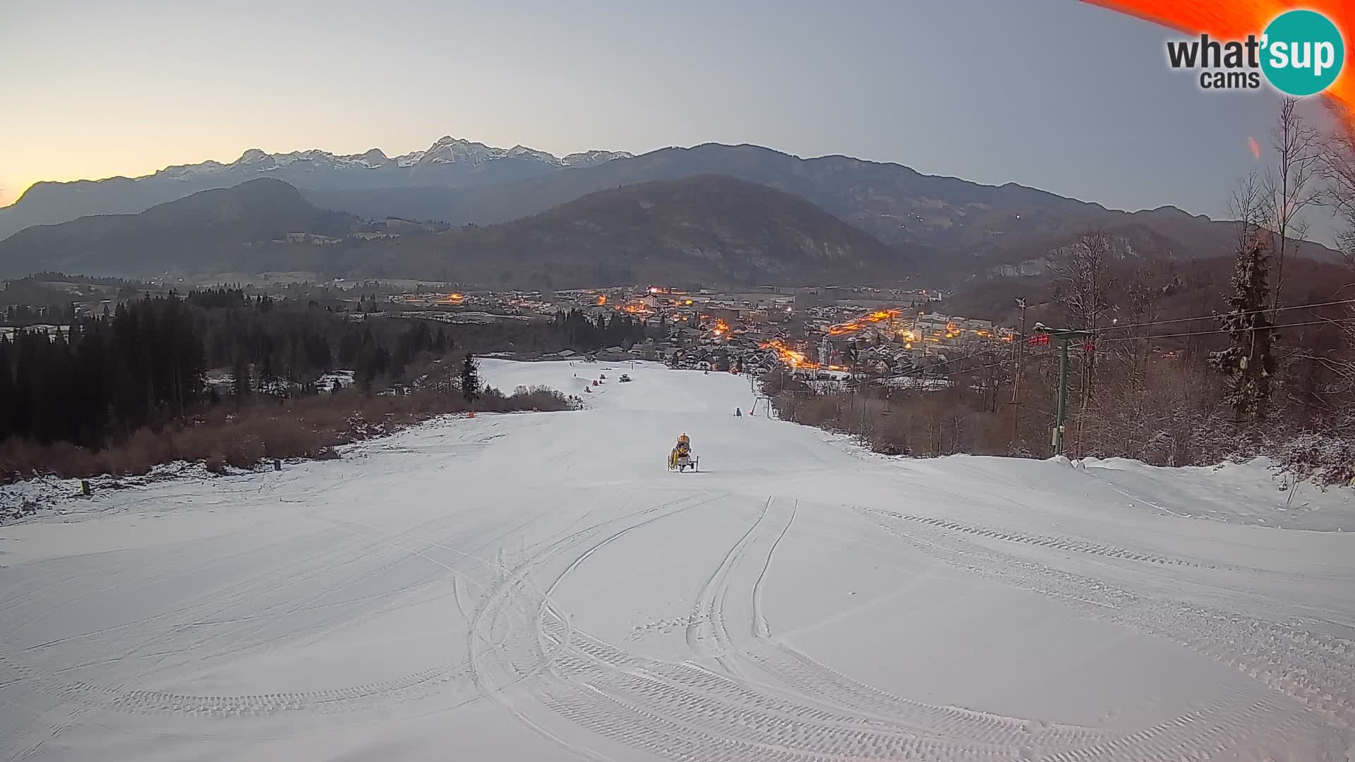 Cámara en vivo Bohinjska Bistrica – Vista en directo desde la estación de esquí Kozji Hrbet