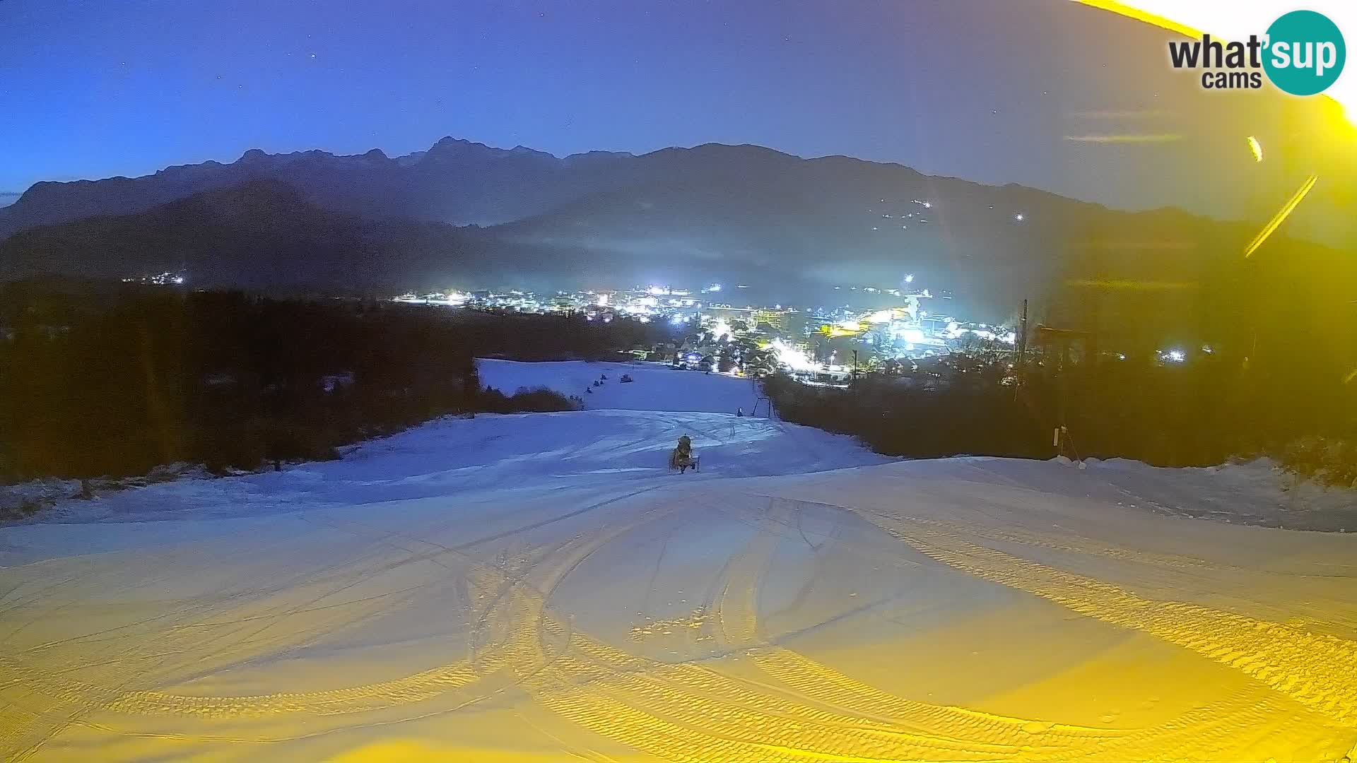 Webcam Bohinjska Bistrica – Vista live dalla stazione sciistica Kozji Hrbet
