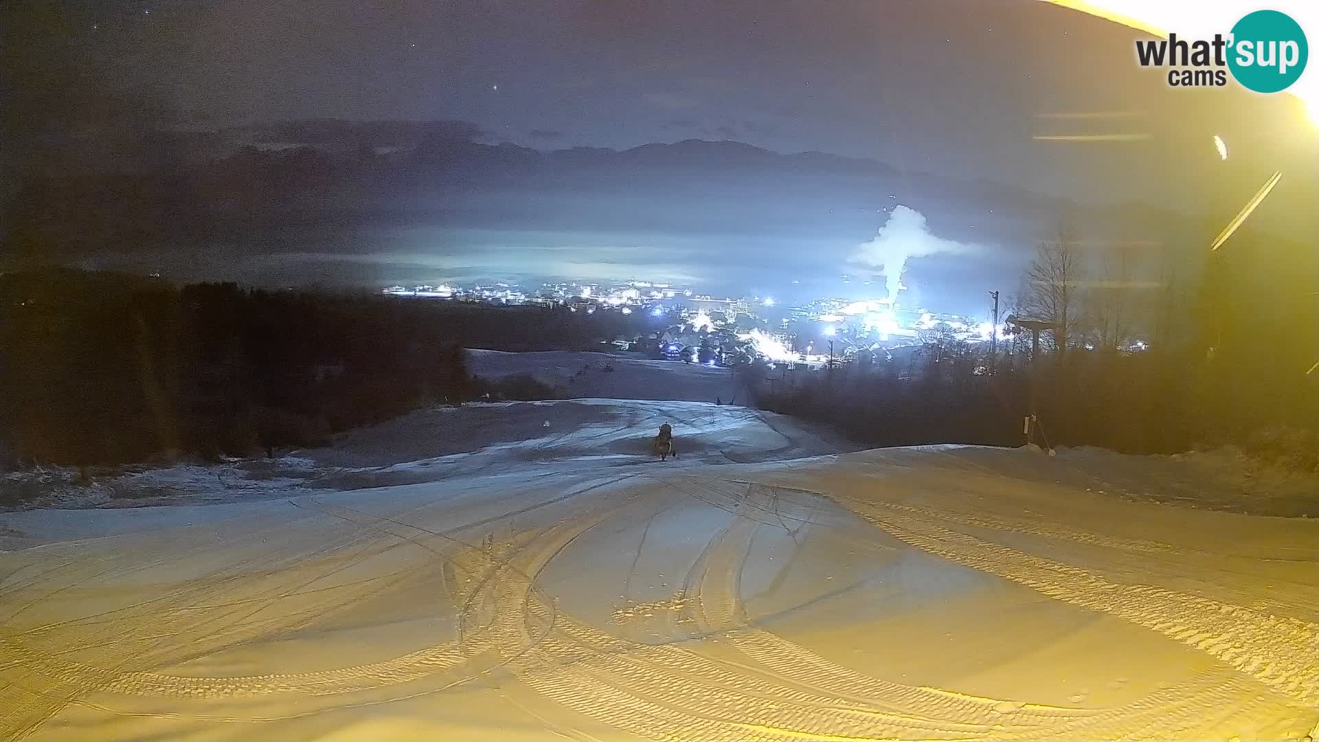 Spletna kamera Bohinjska Bistrica – Pogled v živo s smučišča Kozji Hrbet