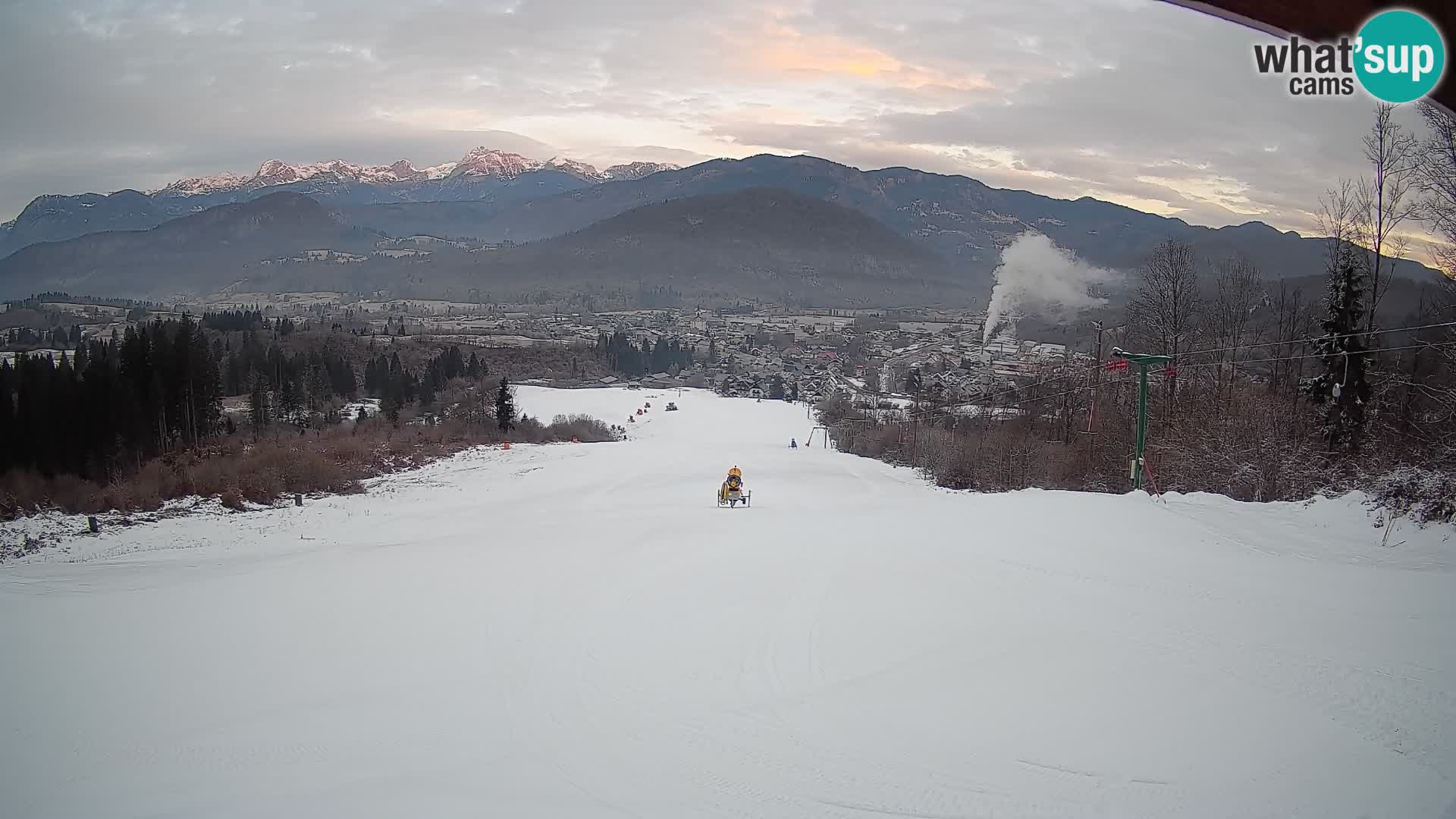 Livekamera Bohinjska Bistrica – Liveblick von der Skistation Kozji Hrbet