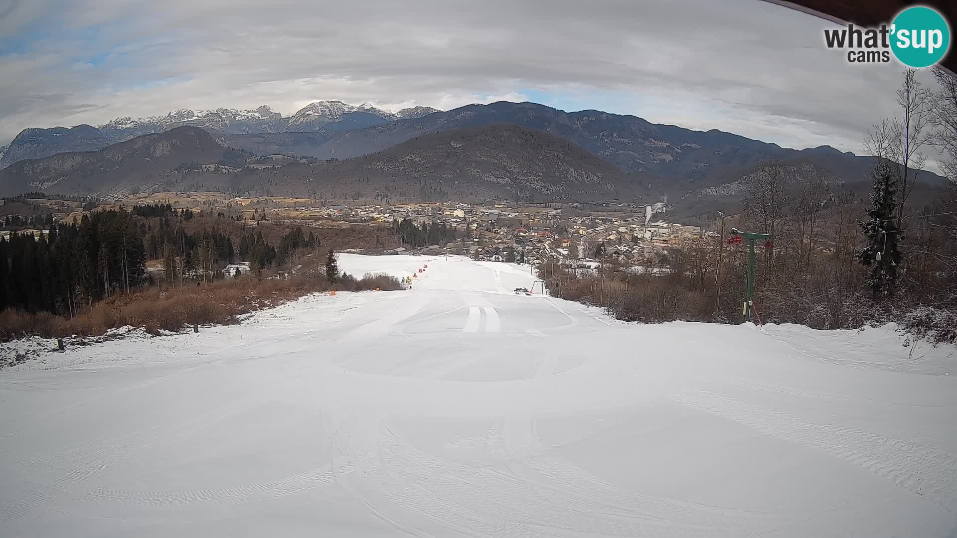 Webcam Bohinjska Bistrica – Live View from Kozji Hrbet Ski Station