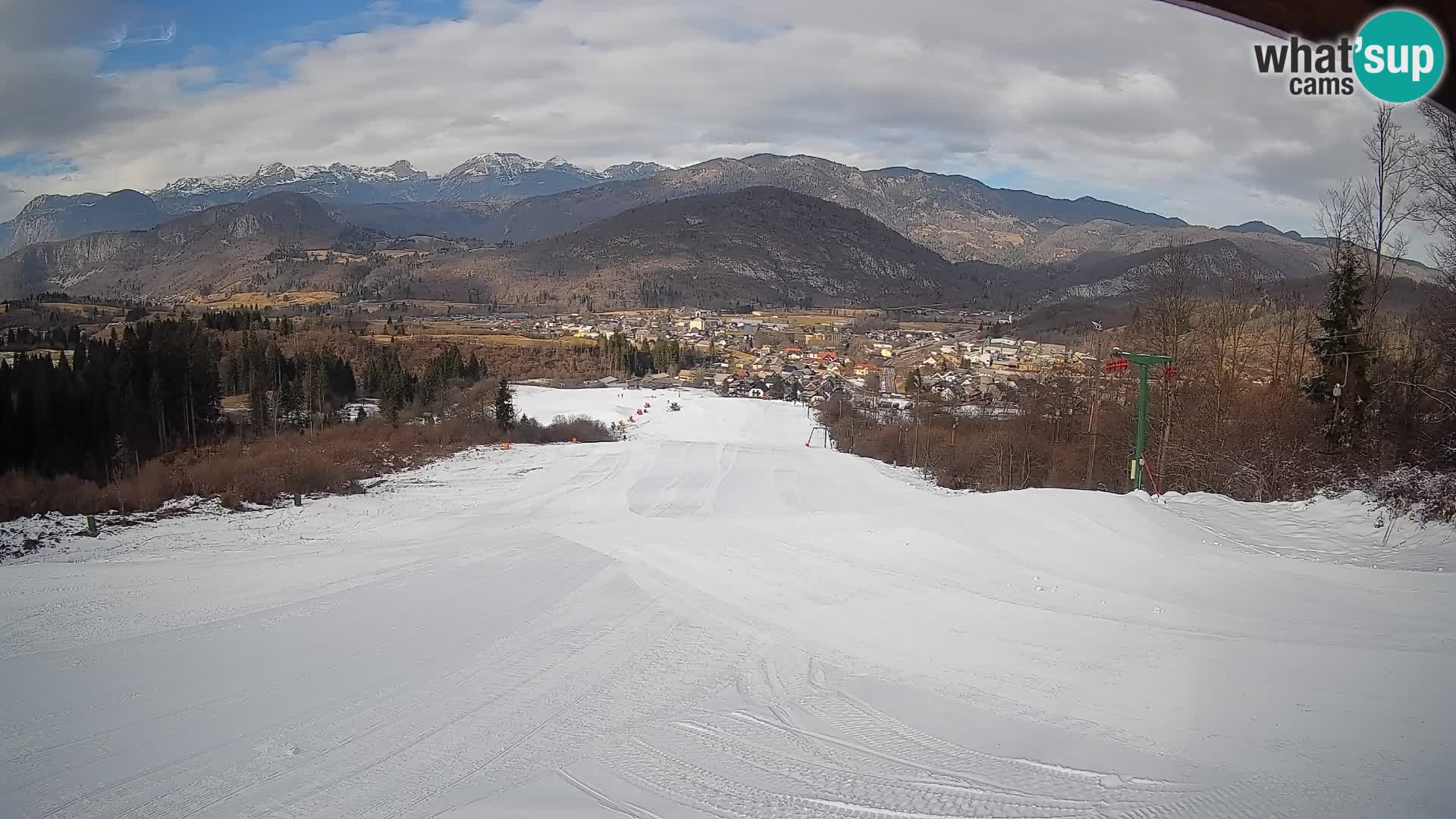 Webcam Bohinjska Bistrica – Vue en direct depuis la station de ski Kozji Hrbet