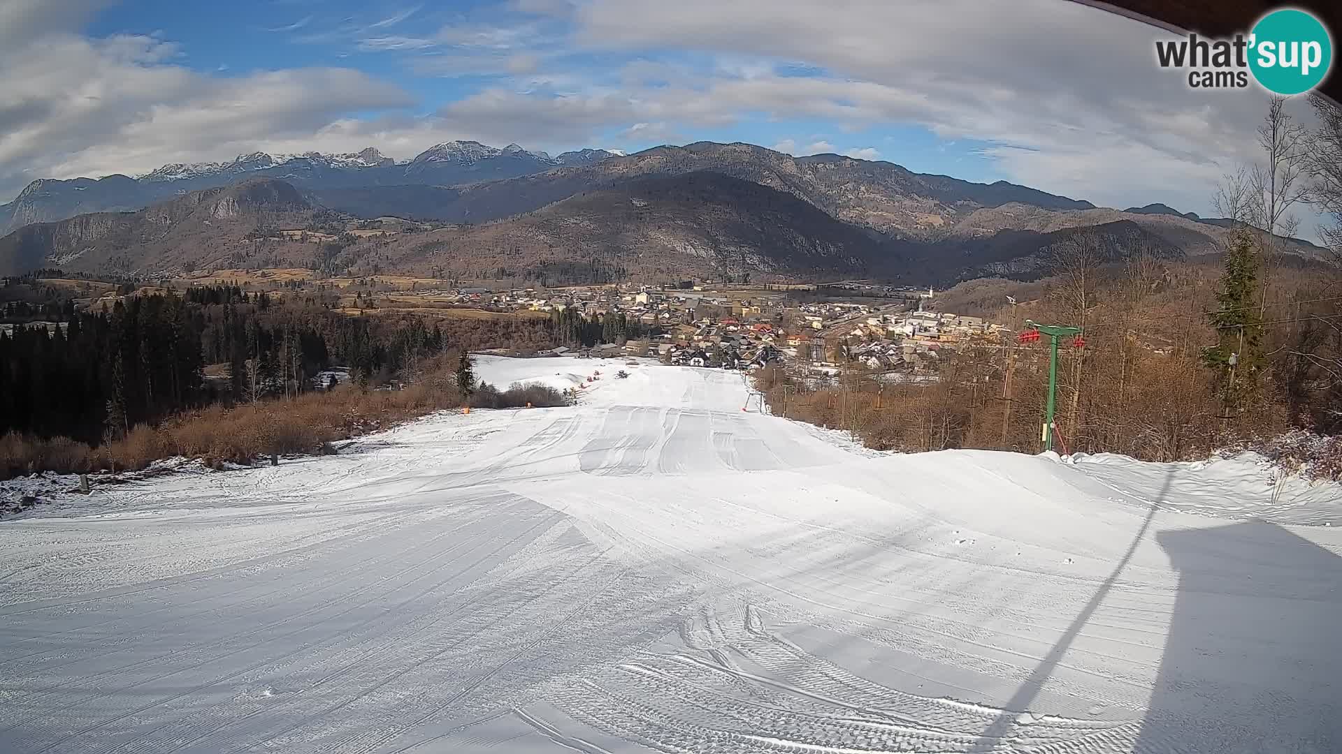 Webcam Bohinjska Bistrica – Vista live dalla stazione sciistica Kozji Hrbet