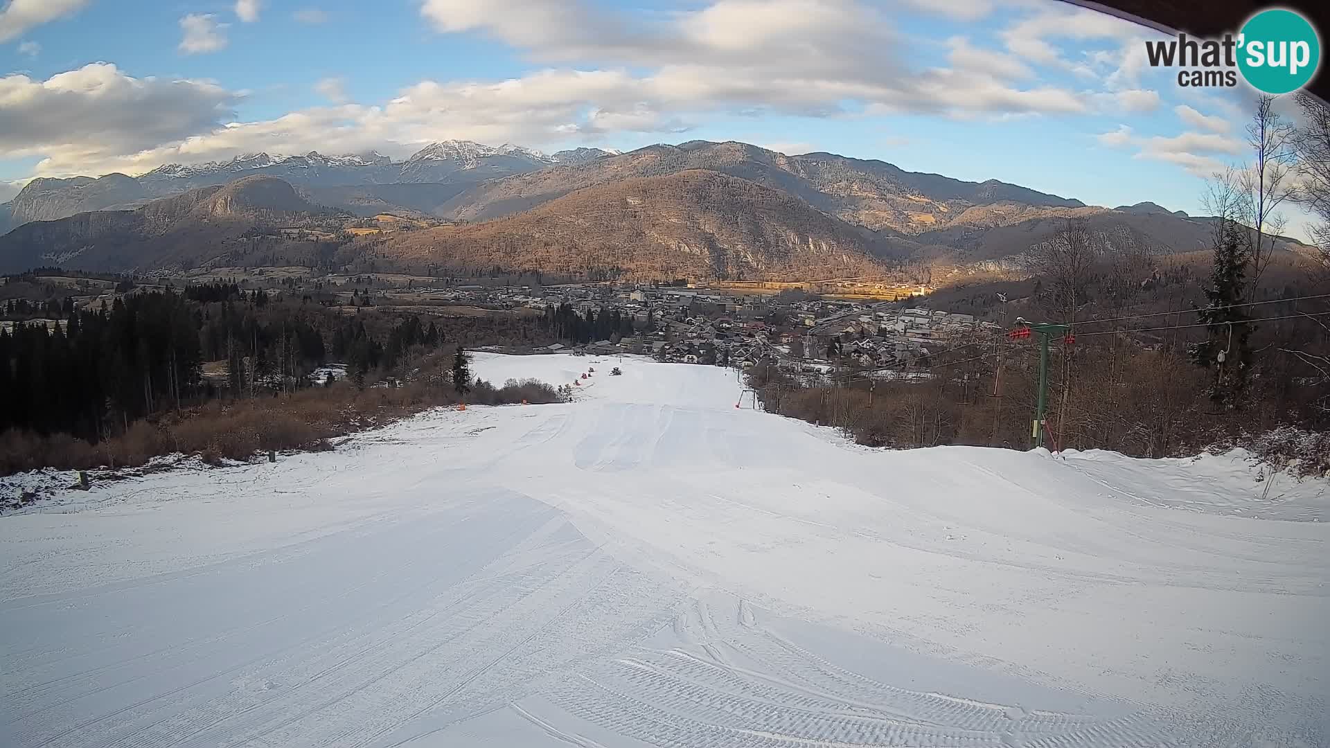 Webcam Bohinjska Bistrica – Vista live dalla stazione sciistica Kozji Hrbet