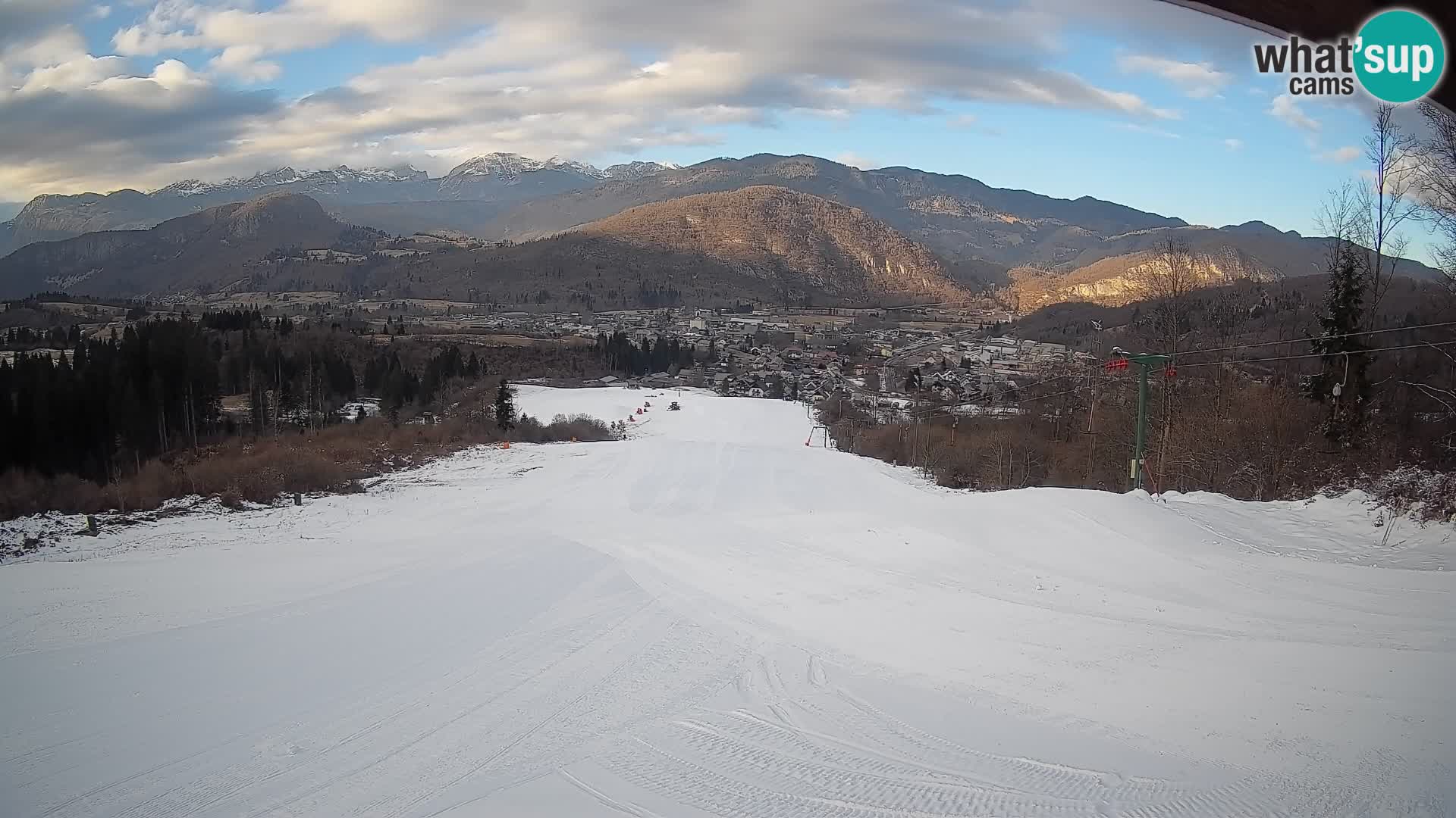 Webcam Bohinjska Bistrica – Live View from Kozji Hrbet Ski Station