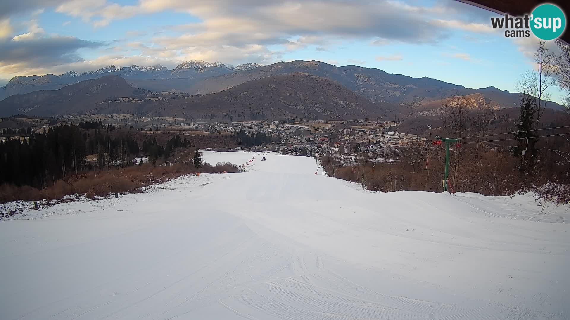 Cámara en vivo Bohinjska Bistrica – Vista en directo desde la estación de esquí Kozji Hrbet