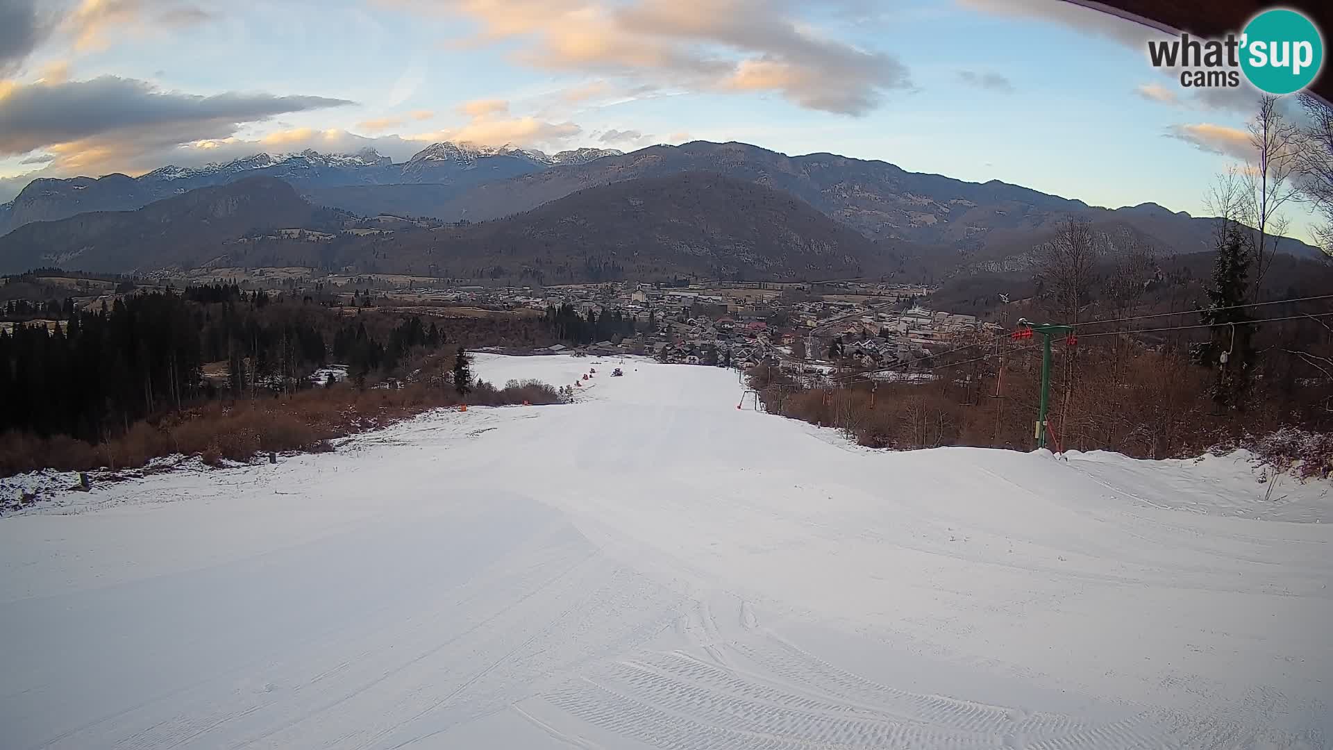 Cámara en vivo Bohinjska Bistrica – Vista en directo desde la estación de esquí Kozji Hrbet