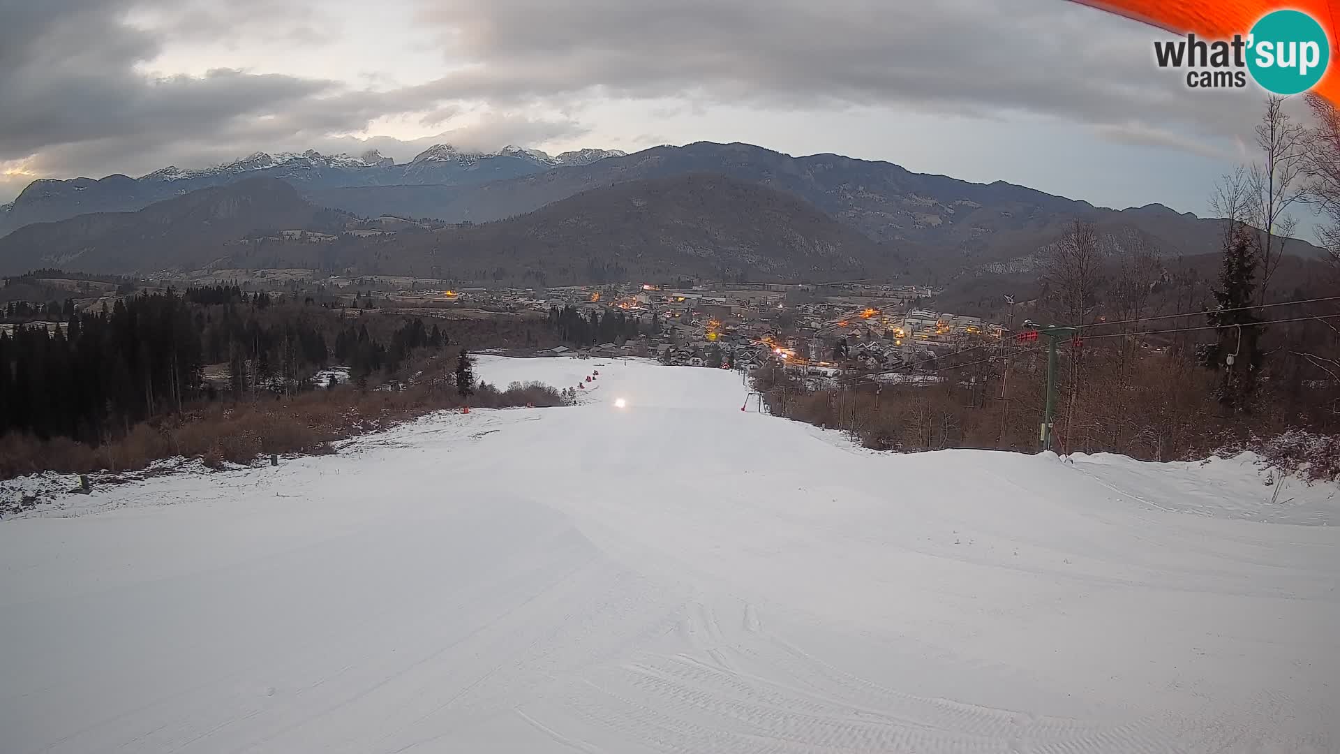 Webcam Bohinjska Bistrica – Vue en direct depuis la station de ski Kozji Hrbet