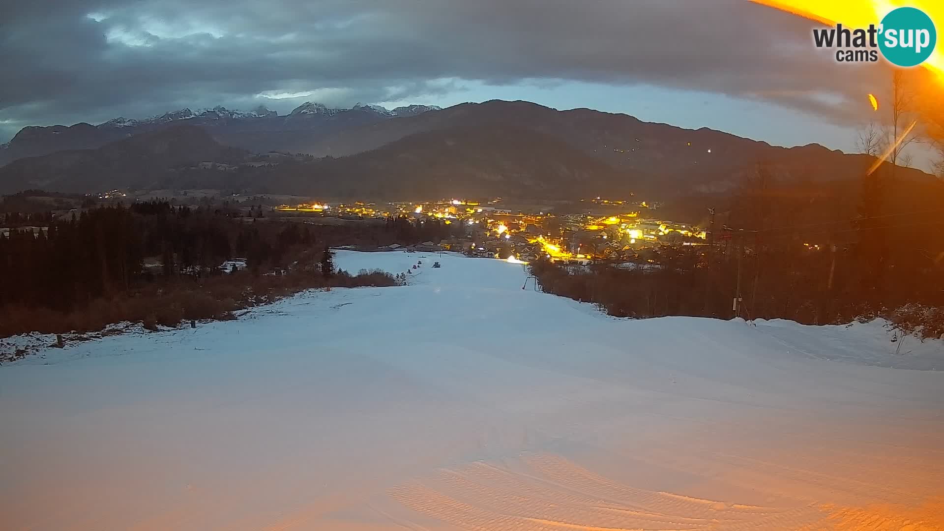 Cámara en vivo Bohinjska Bistrica – Vista en directo desde la estación de esquí Kozji Hrbet