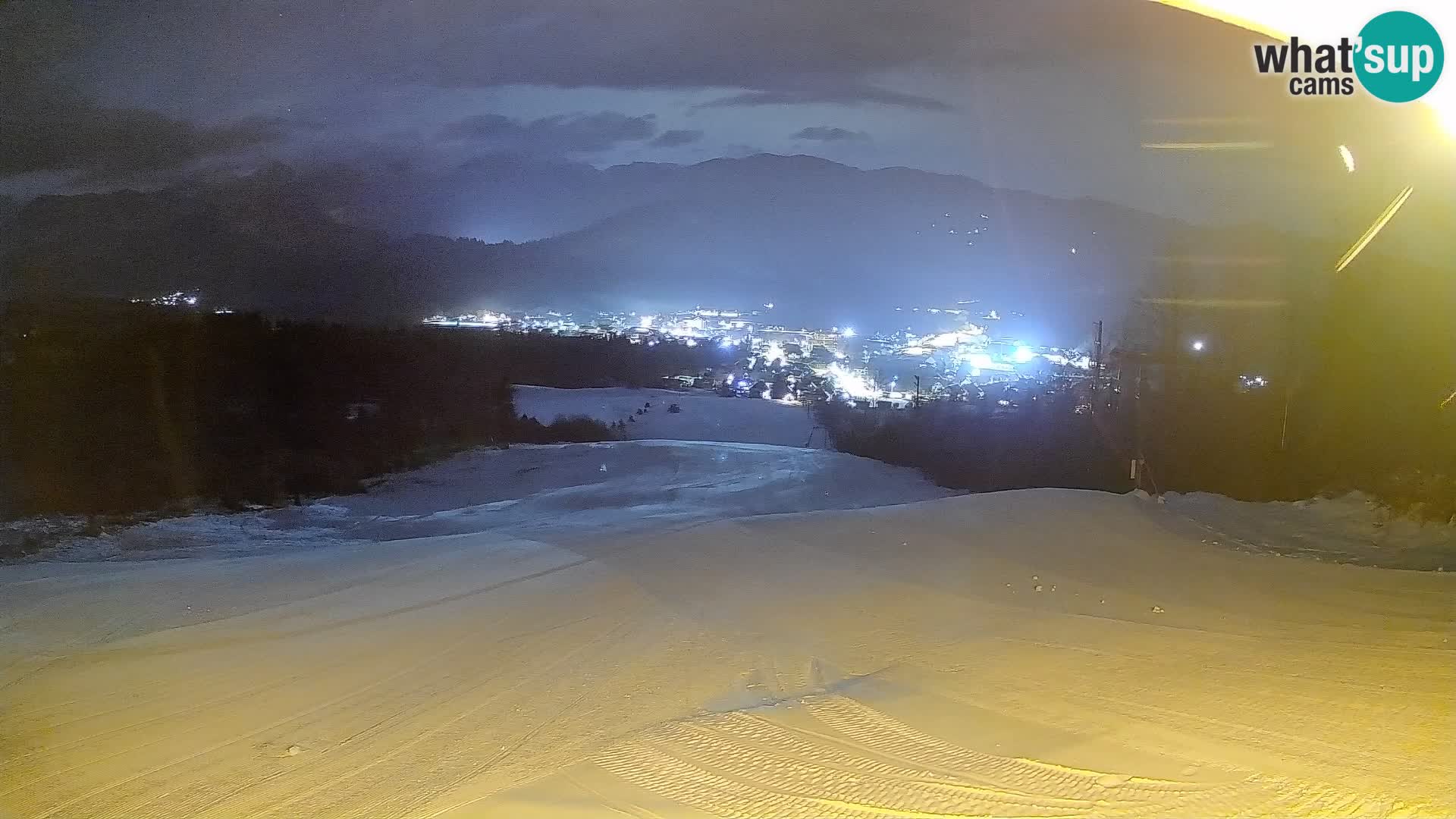 Webcam Bohinjska Bistrica – Vista live dalla stazione sciistica Kozji Hrbet