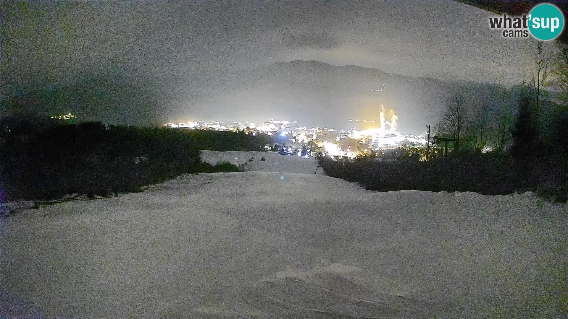 Webcam Bohinjska Bistrica – Vista live dalla stazione sciistica Kozji Hrbet