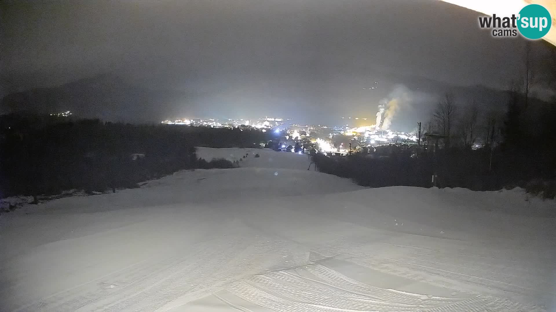 Cámara en vivo Bohinjska Bistrica – Vista en directo desde la estación de esquí Kozji Hrbet