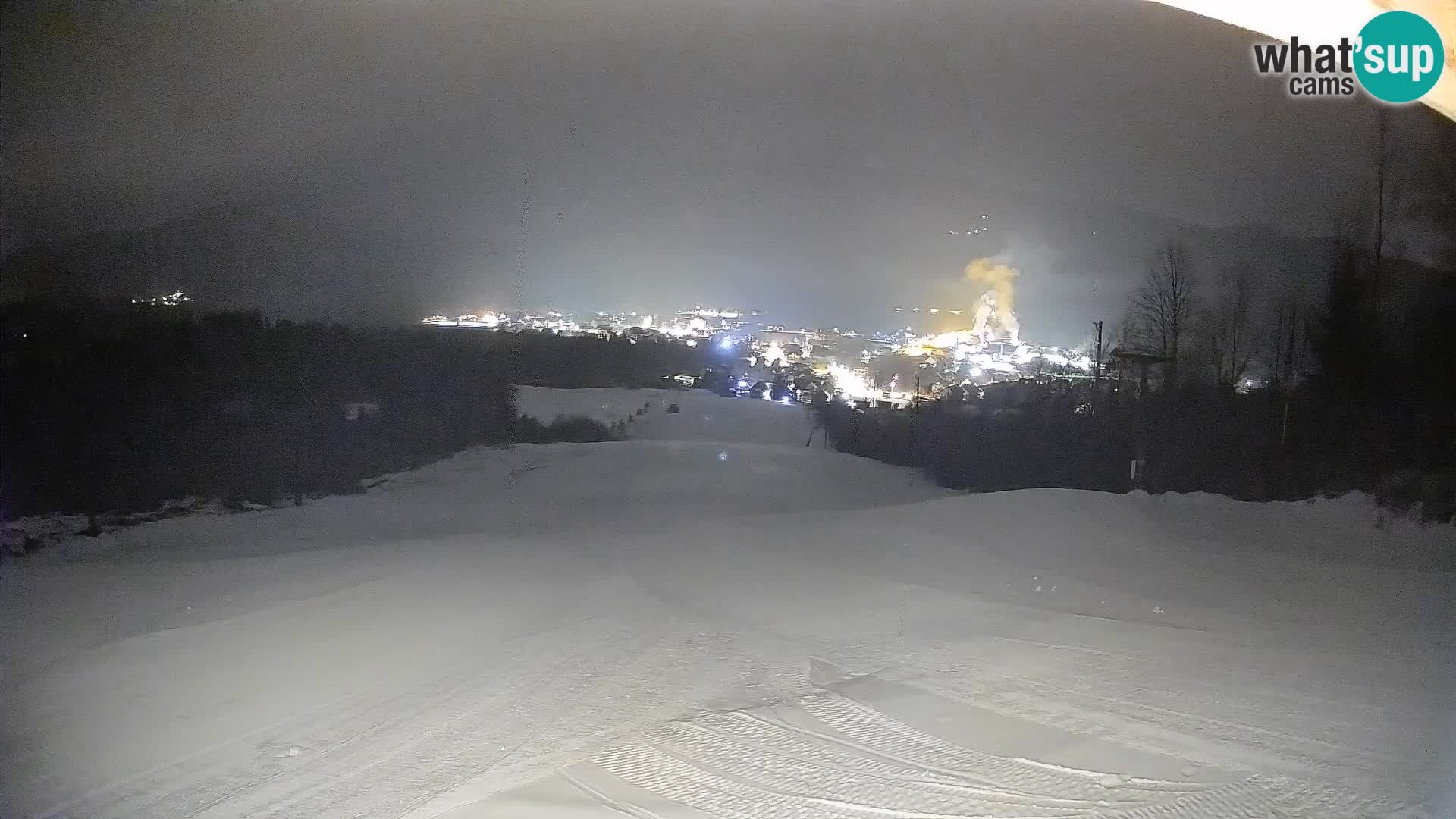 Webcam Bohinjska Bistrica – Vue en direct depuis la station de ski Kozji Hrbet