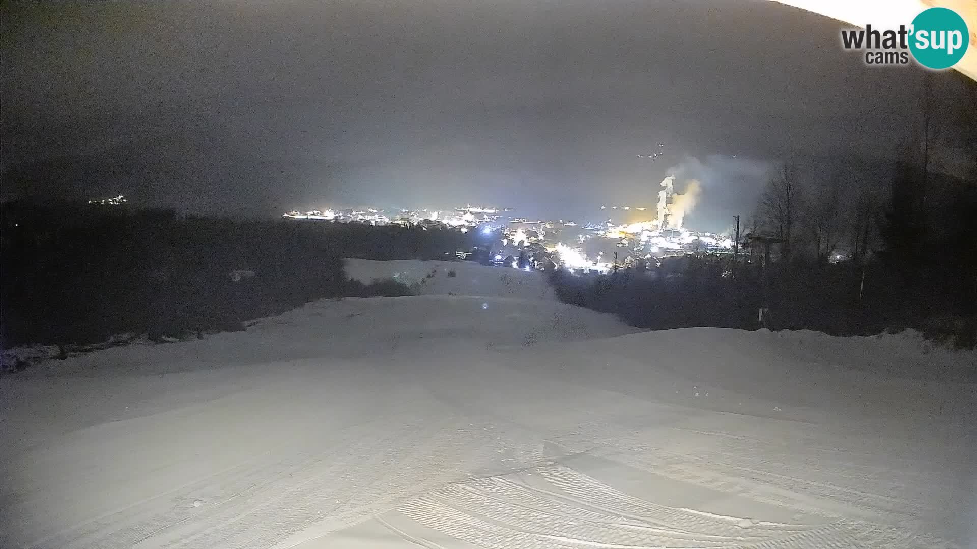 Webcam Bohinjska Bistrica – Live View from Kozji Hrbet Ski Station