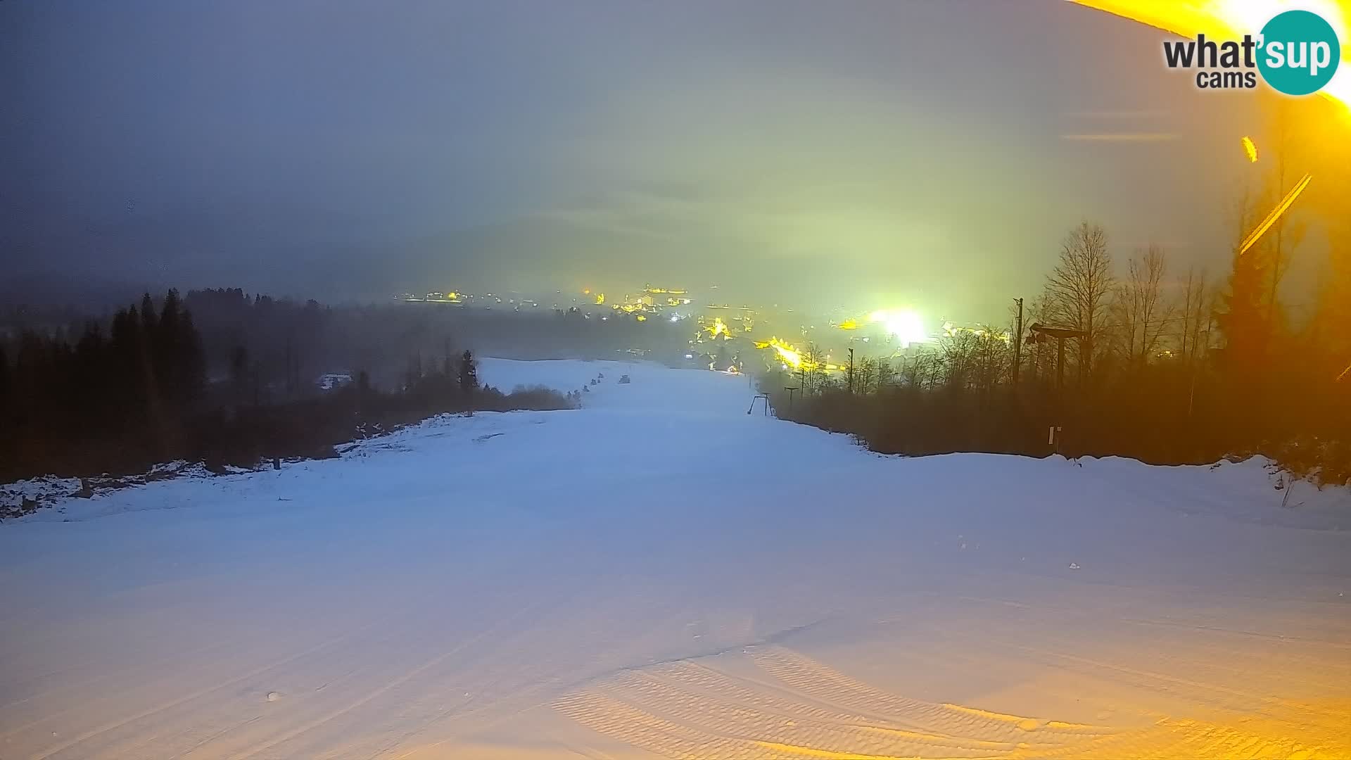 Webcam Bohinjska Bistrica – Vue en direct depuis la station de ski Kozji Hrbet