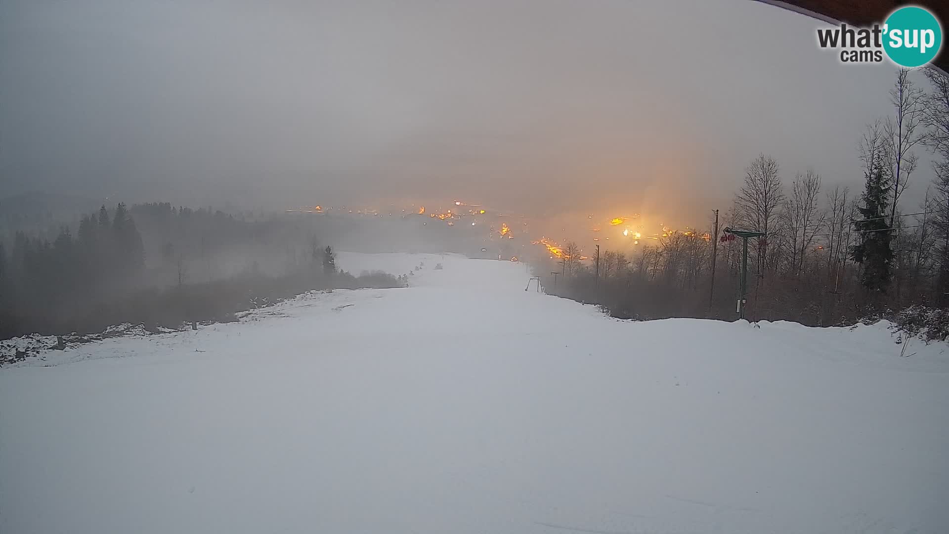 Webcam Bohinjska Bistrica – Live View from Kozji Hrbet Ski Station