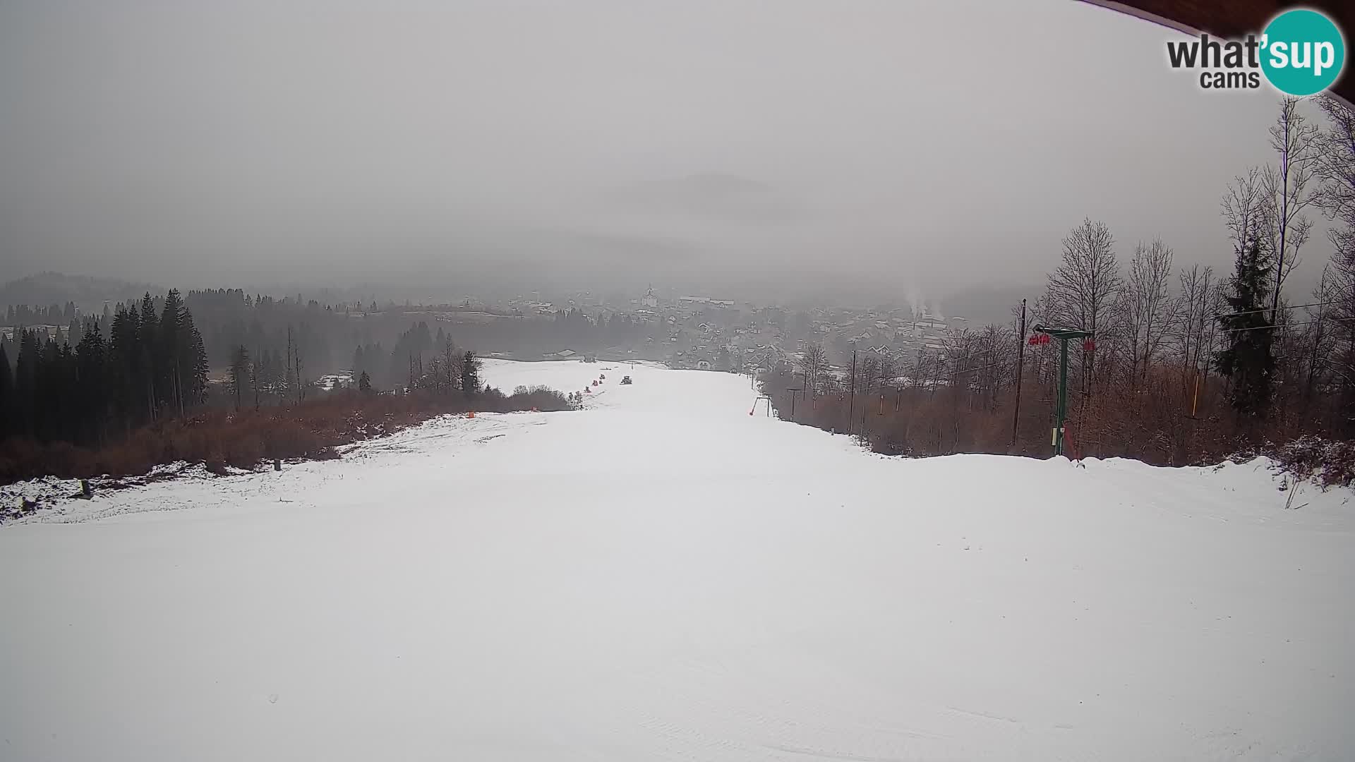 Webcam Bohinjska Bistrica – Vista live dalla stazione sciistica Kozji Hrbet