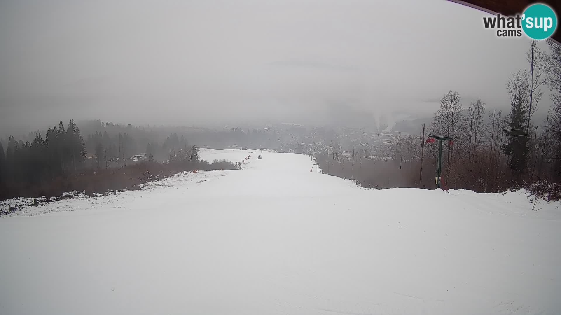 Webcam Bohinjska Bistrica – Vista live dalla stazione sciistica Kozji Hrbet
