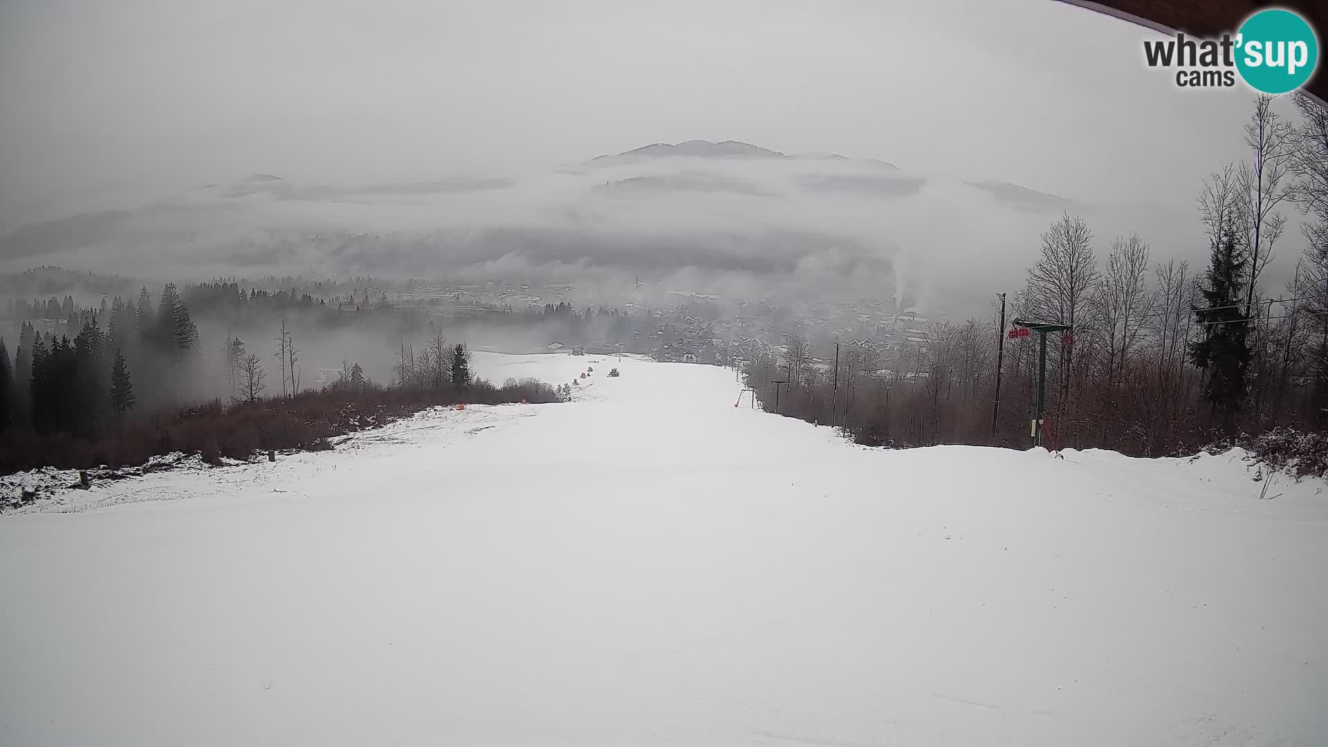 Webcam Bohinjska Bistrica – Live View from Kozji Hrbet Ski Station