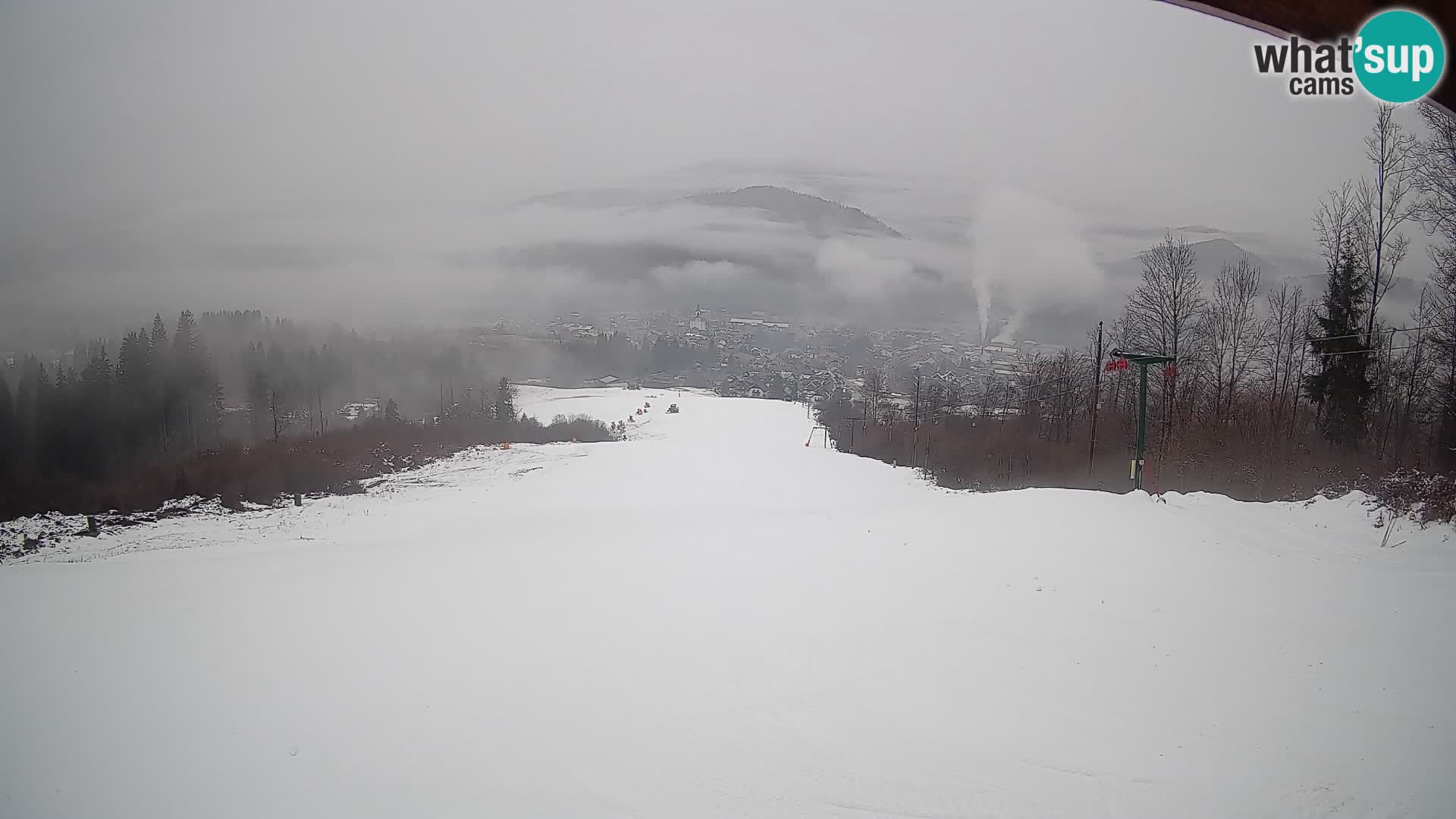 Webcam Bohinjska Bistrica – Vista live dalla stazione sciistica Kozji Hrbet