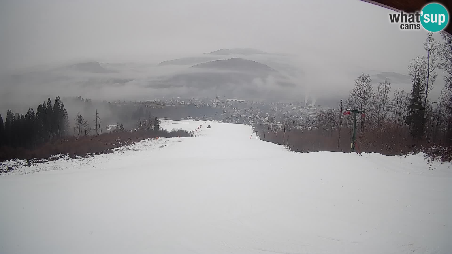 Webcam Bohinjska Bistrica – Vista live dalla stazione sciistica Kozji Hrbet